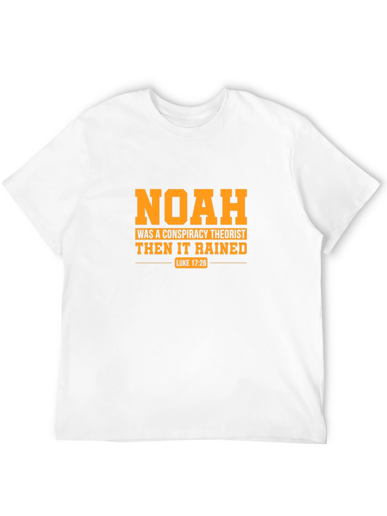 Noah Conspiracy Theorist Black T-Shirt