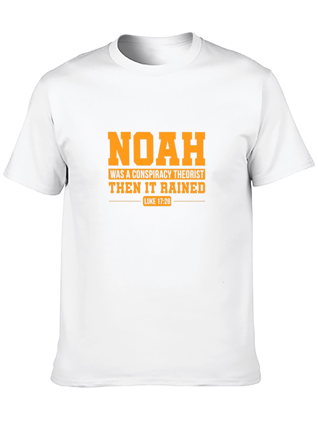Noah Conspiracy Theorist Black T-Shirt
