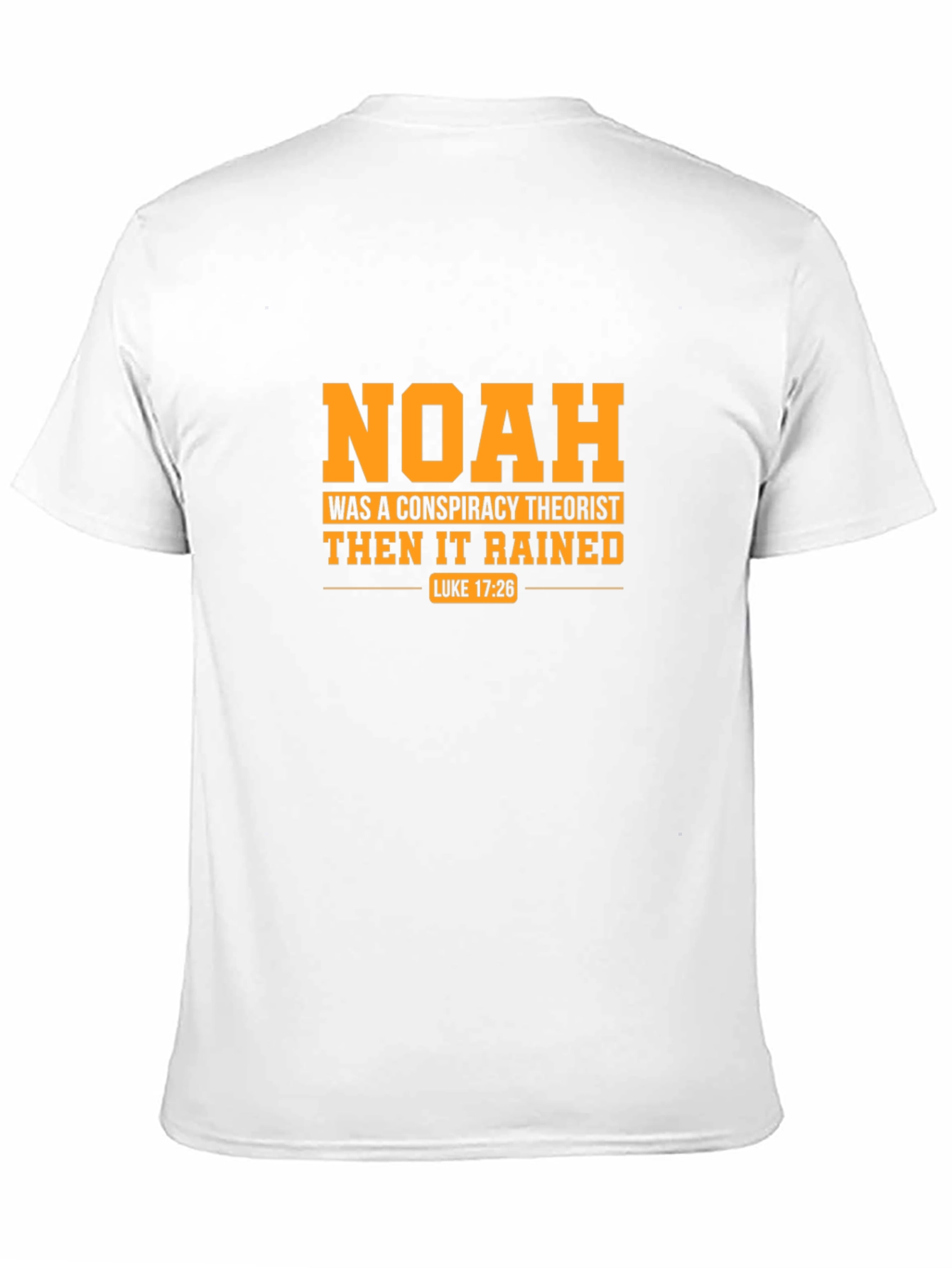 Noah Conspiracy Theorist Black T-Shirt