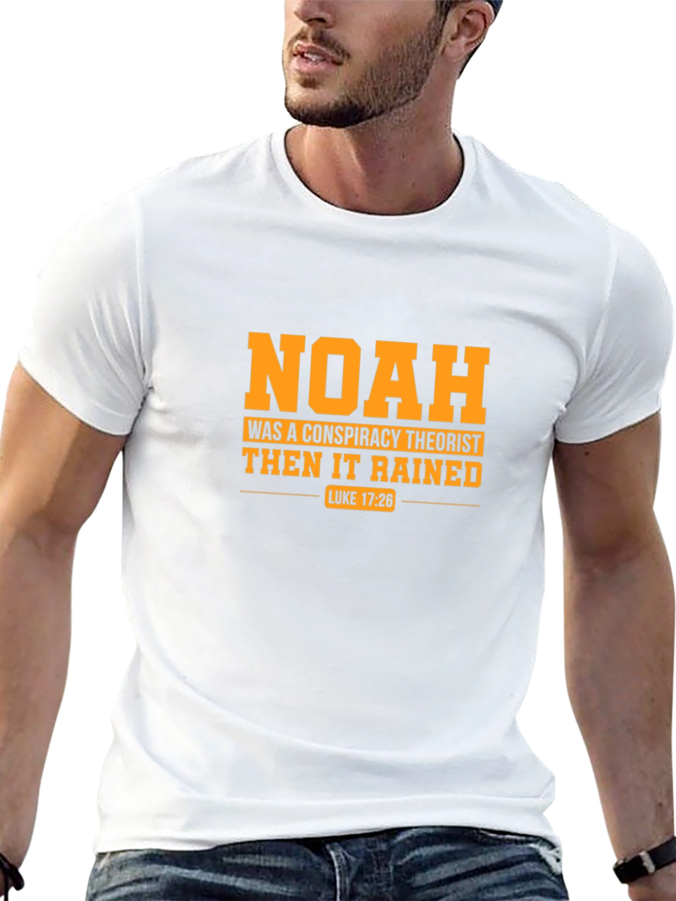 Noah Conspiracy Theorist Black T-Shirt
