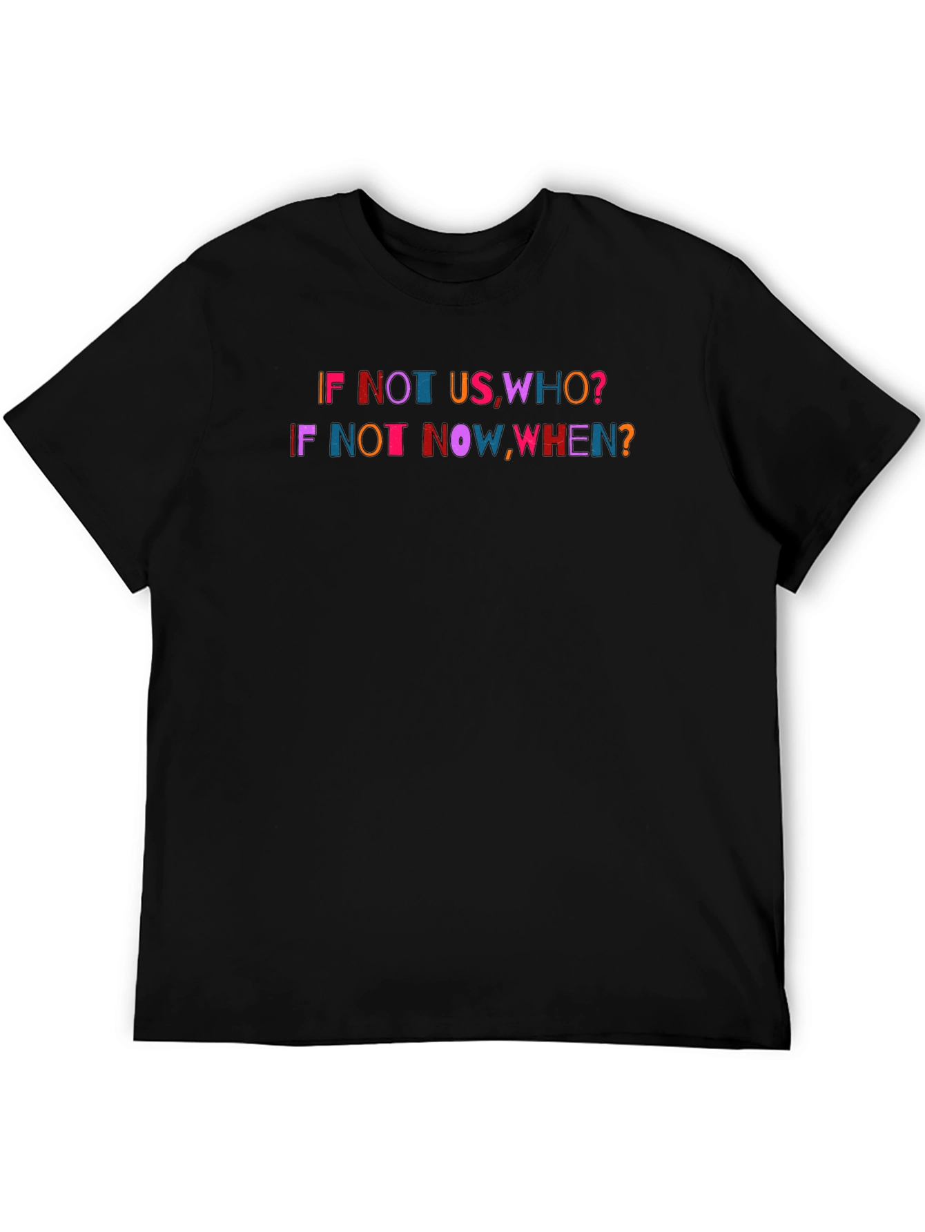 If Not Us Who Graphic Tee