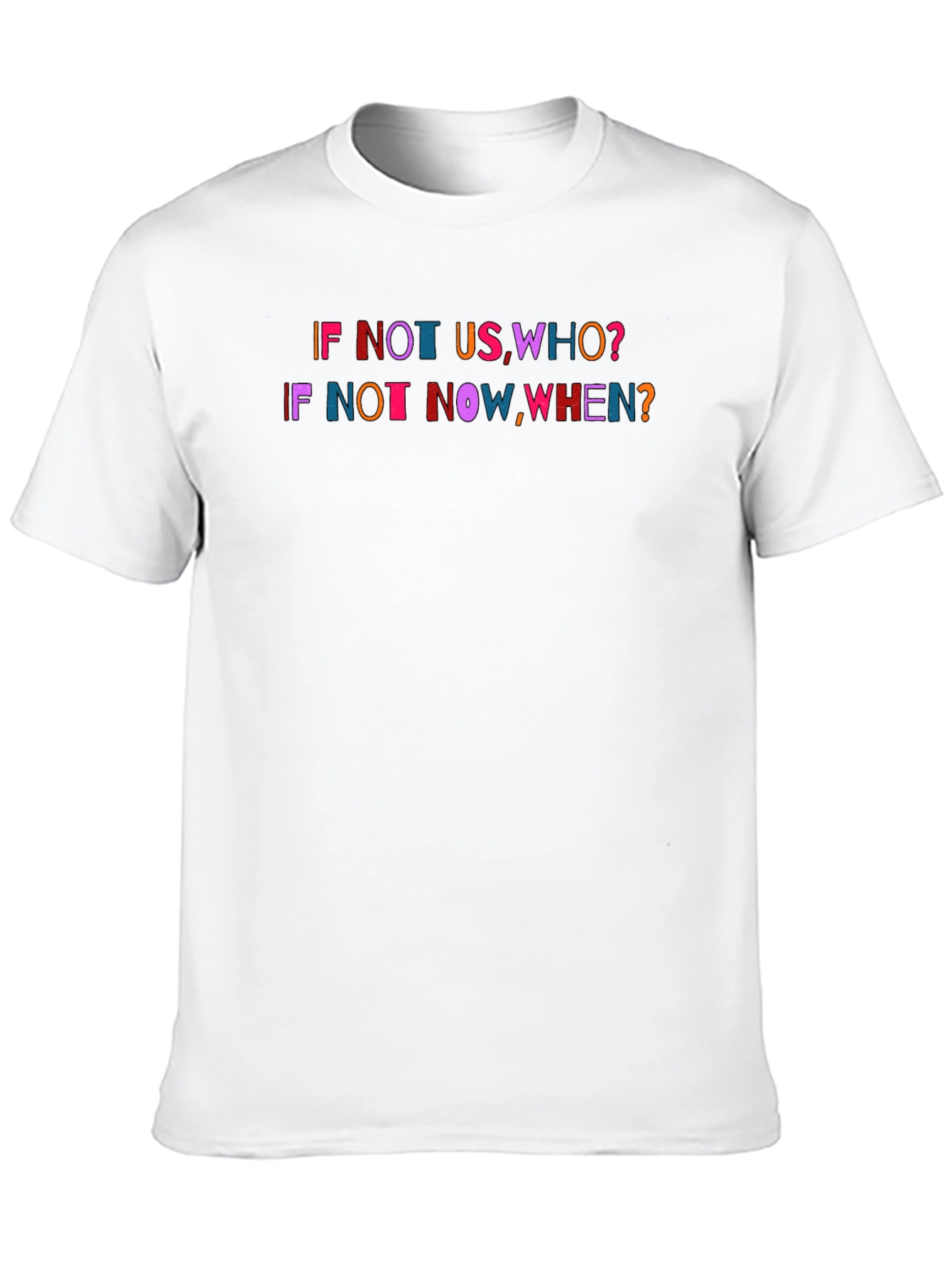 If Not Us Who Graphic Tee