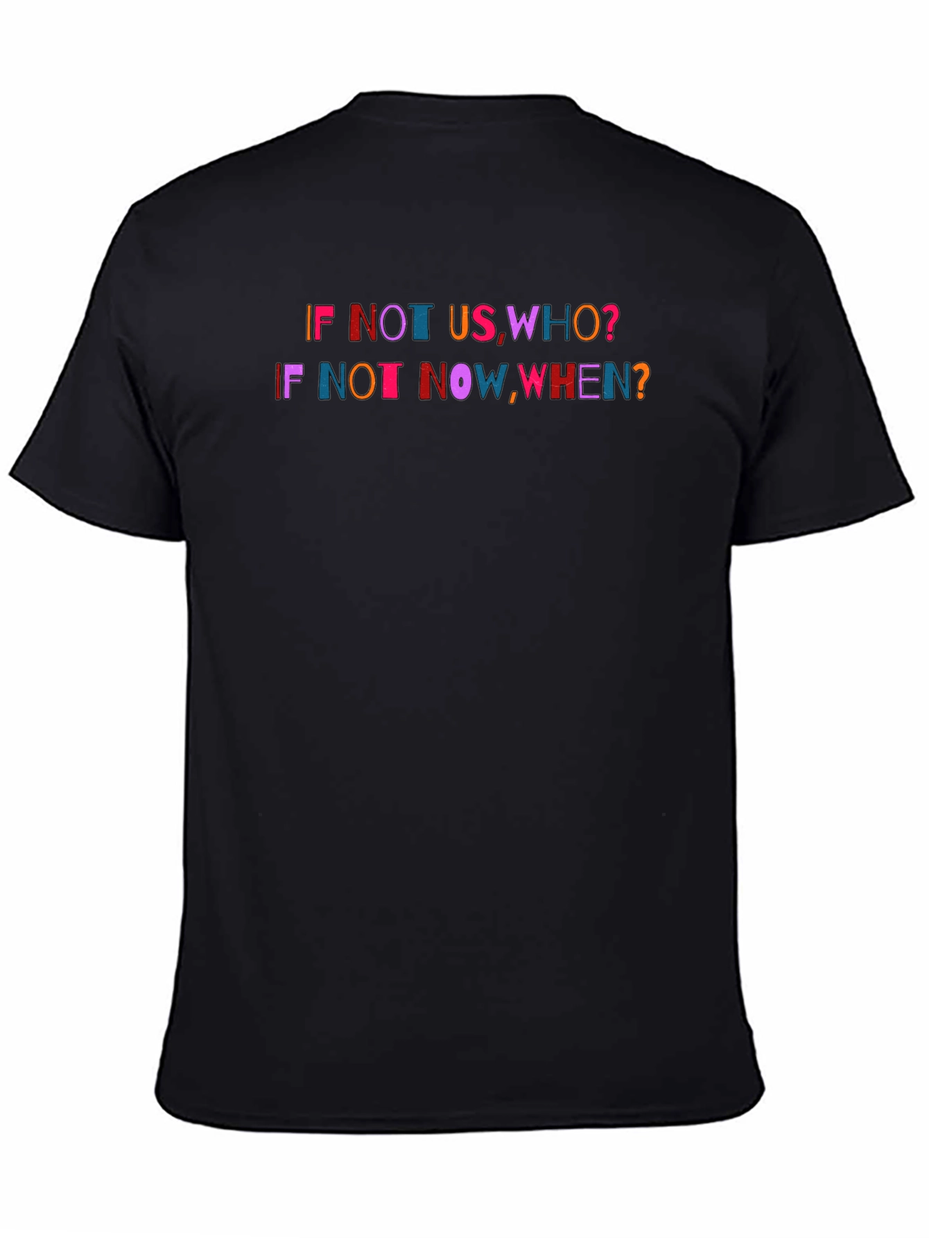 If Not Us Who Graphic Tee