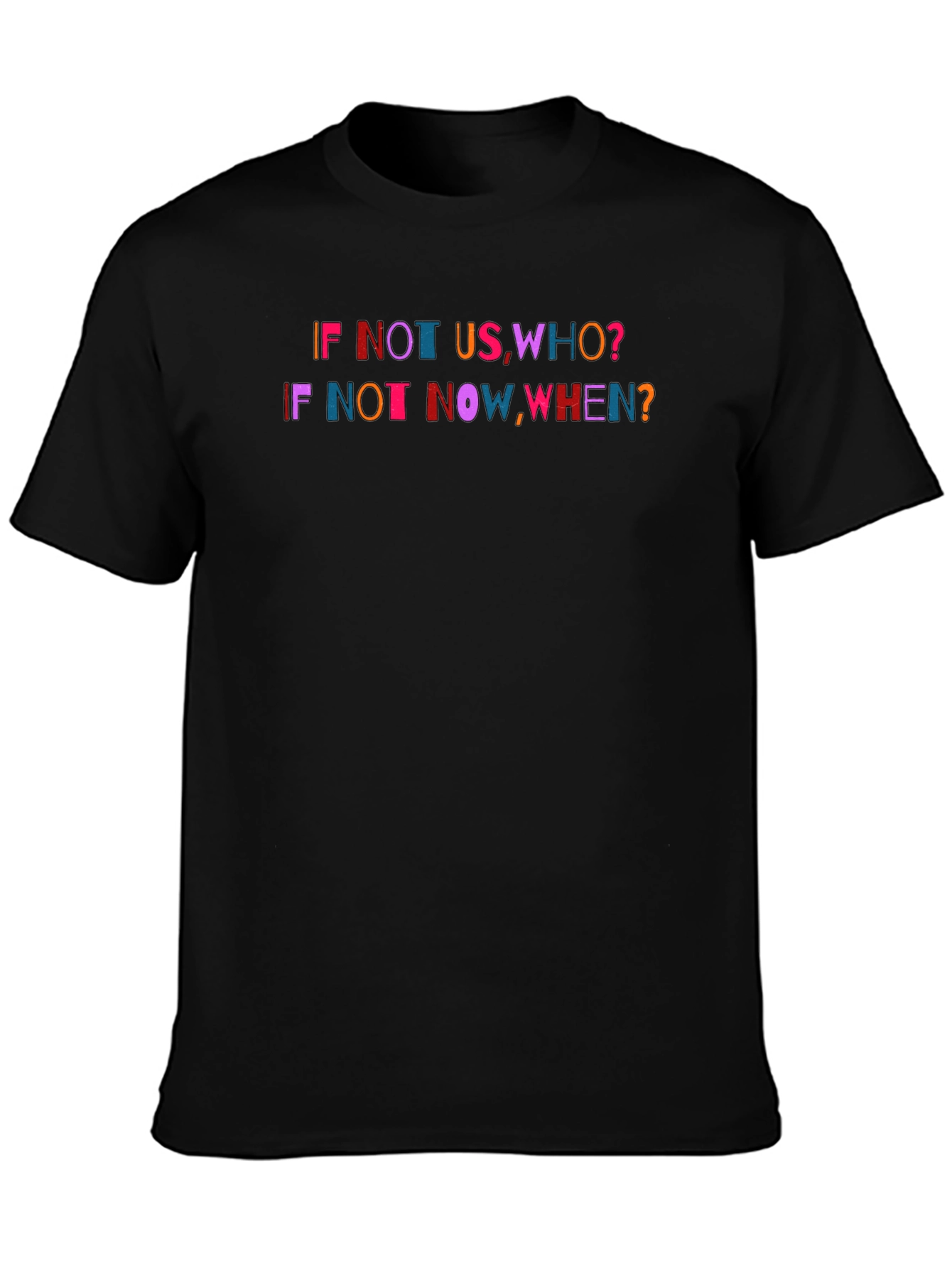 If Not Us Who Graphic Tee