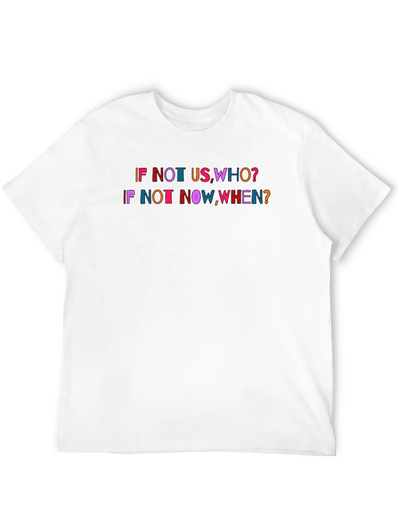 If Not Us Who Graphic Tee