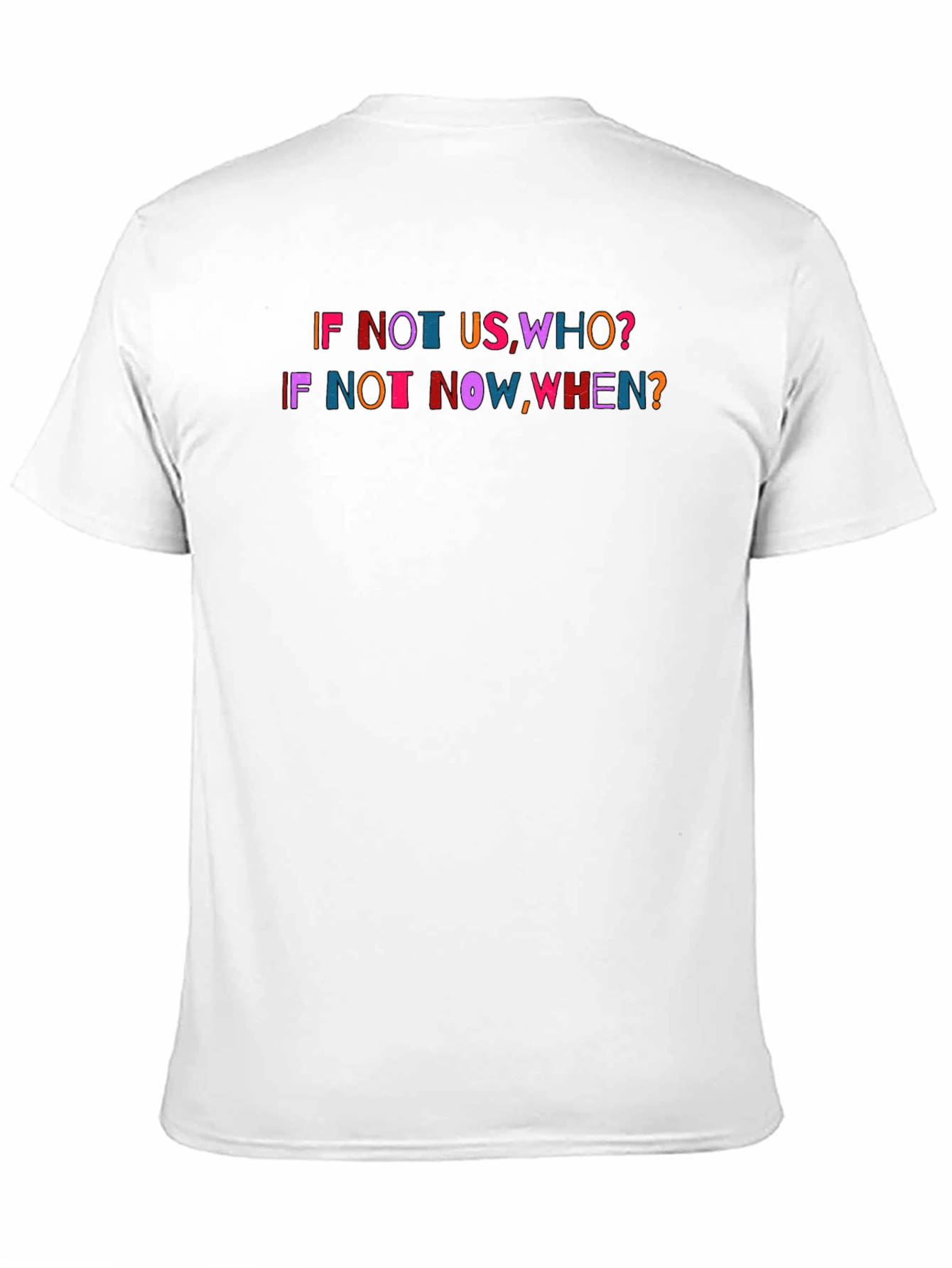 If Not Us Who Graphic Tee