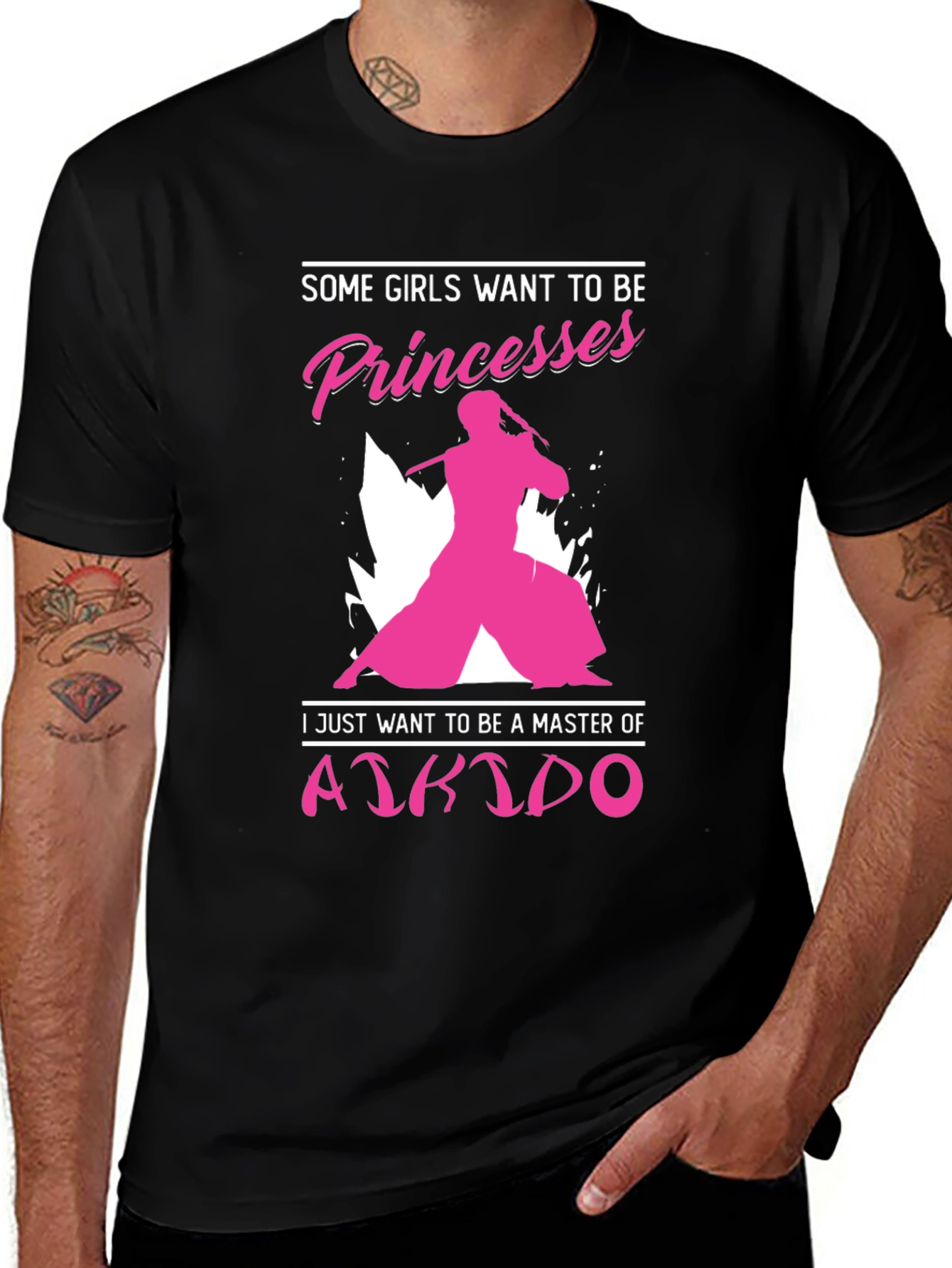 Aikido Master Graphic Tee - Princesses vs. Aikido