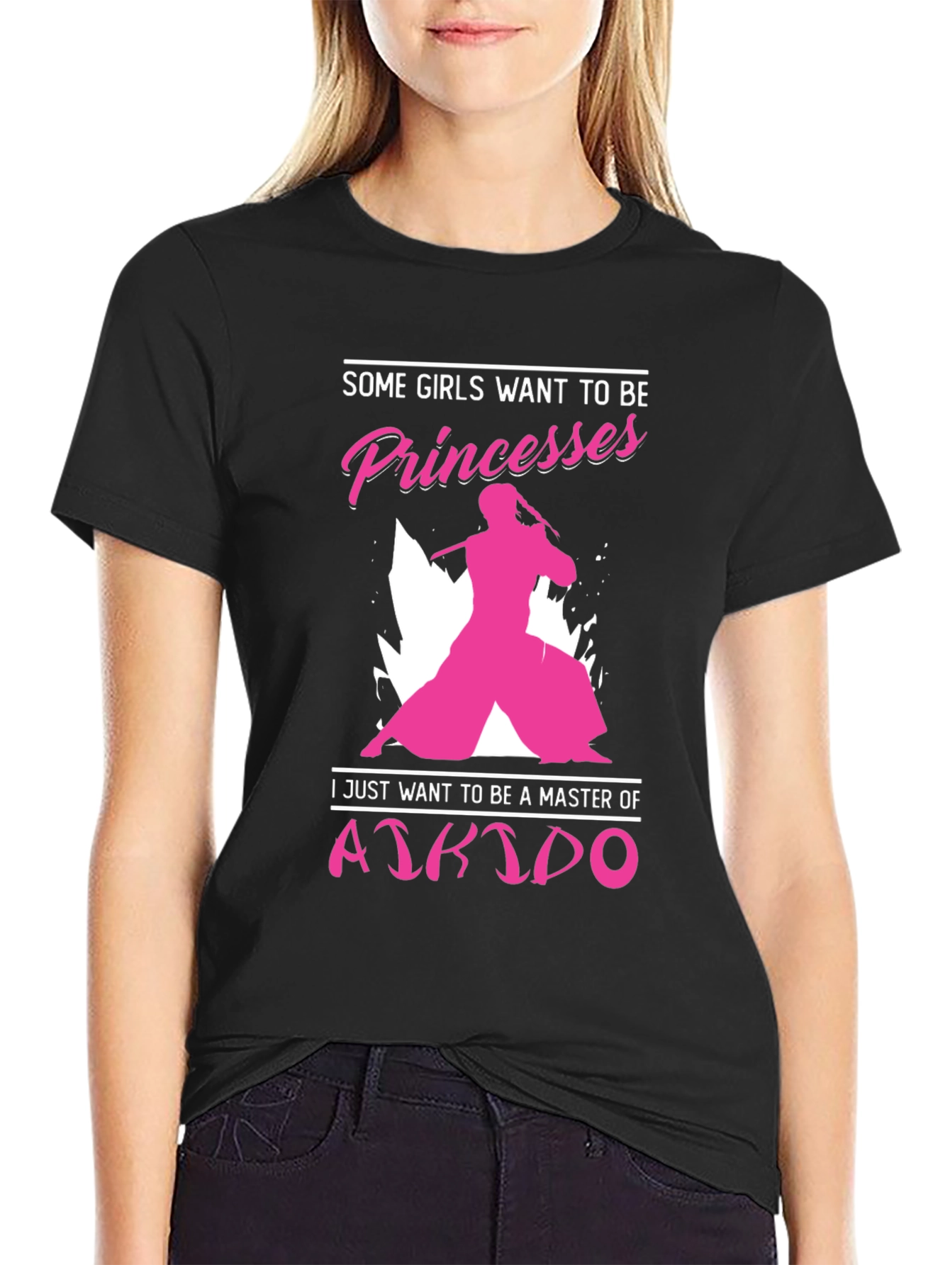 Aikido Master Graphic Tee - Princesses vs. Aikido