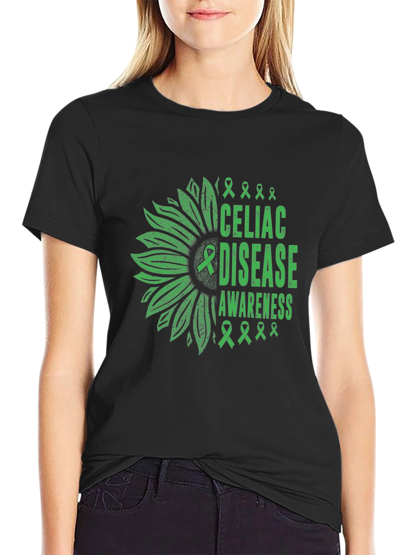 Celiac Disease Awareness Black T-Shirt