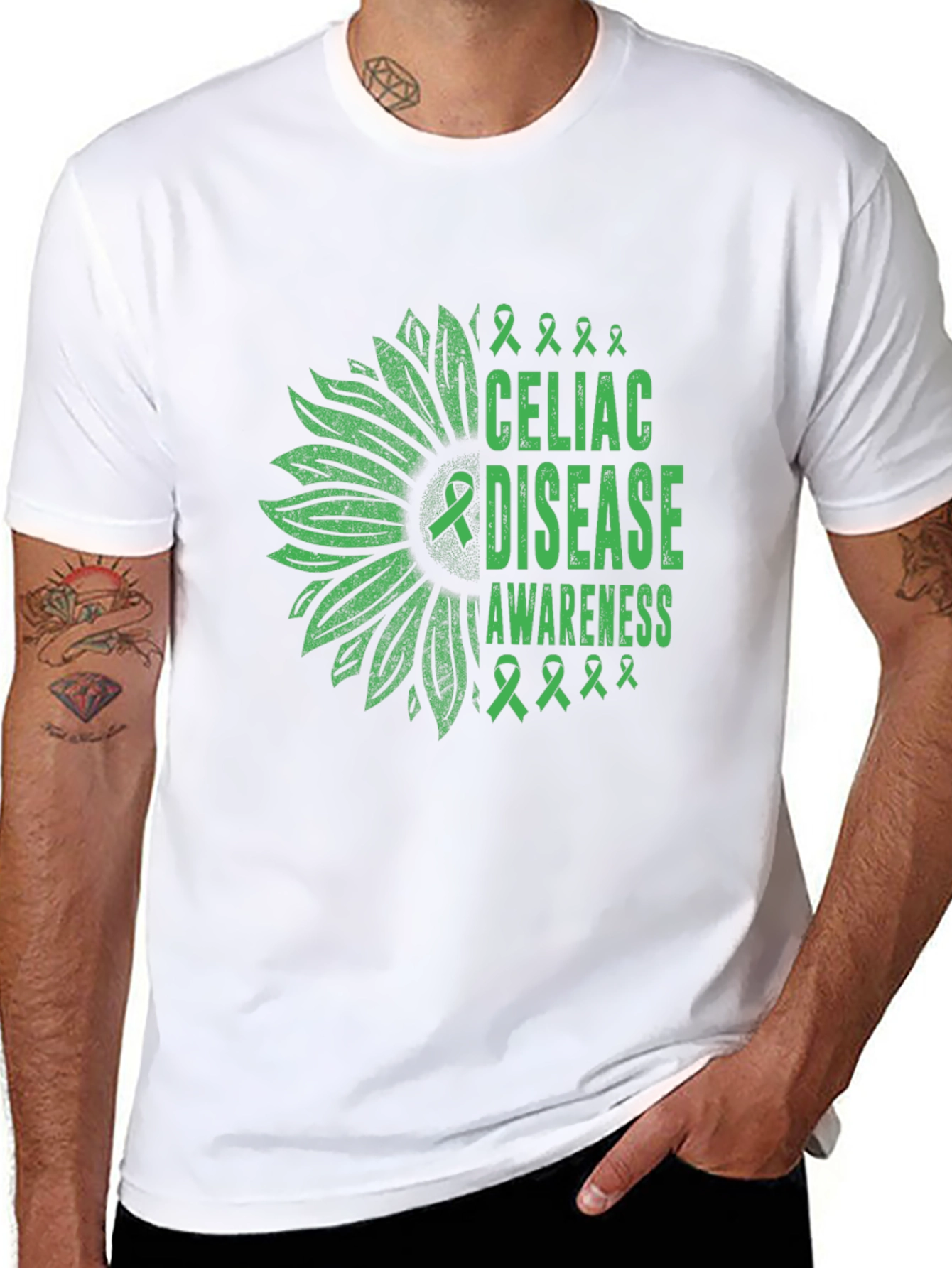 Celiac Disease Awareness Black T-Shirt