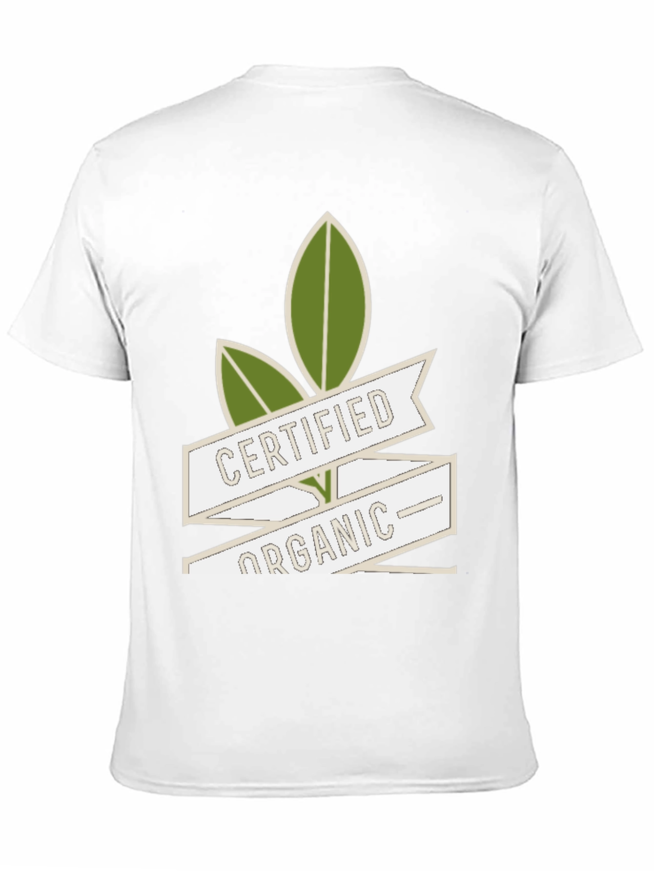 Certified Organic Graphic Tee - Eco-Friendly
