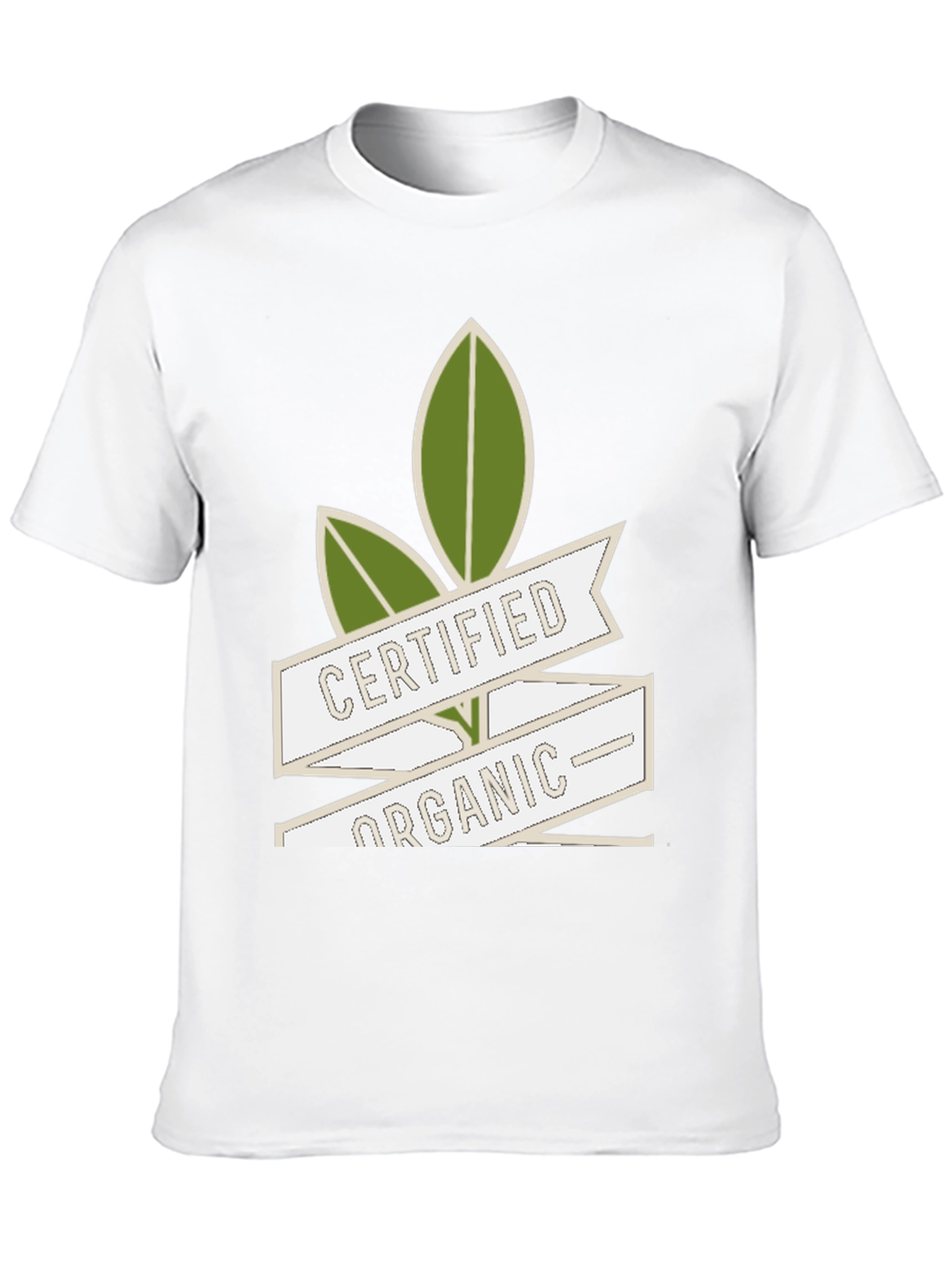 Certified Organic Graphic Tee - Eco-Friendly