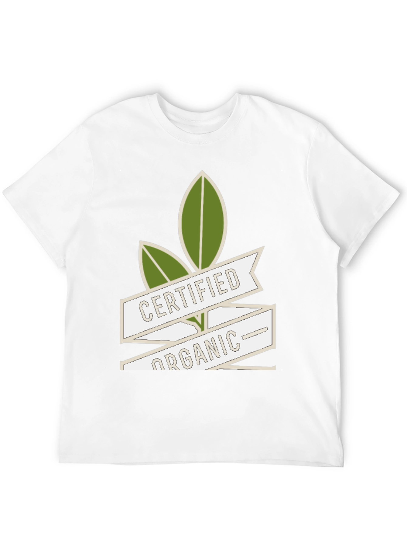 Certified Organic Graphic Tee - Eco-Friendly