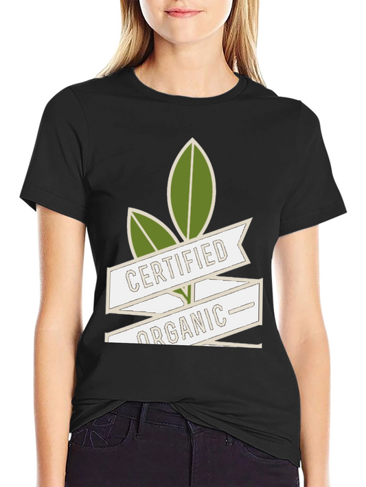 Certified Organic Graphic Tee - Eco-Friendly