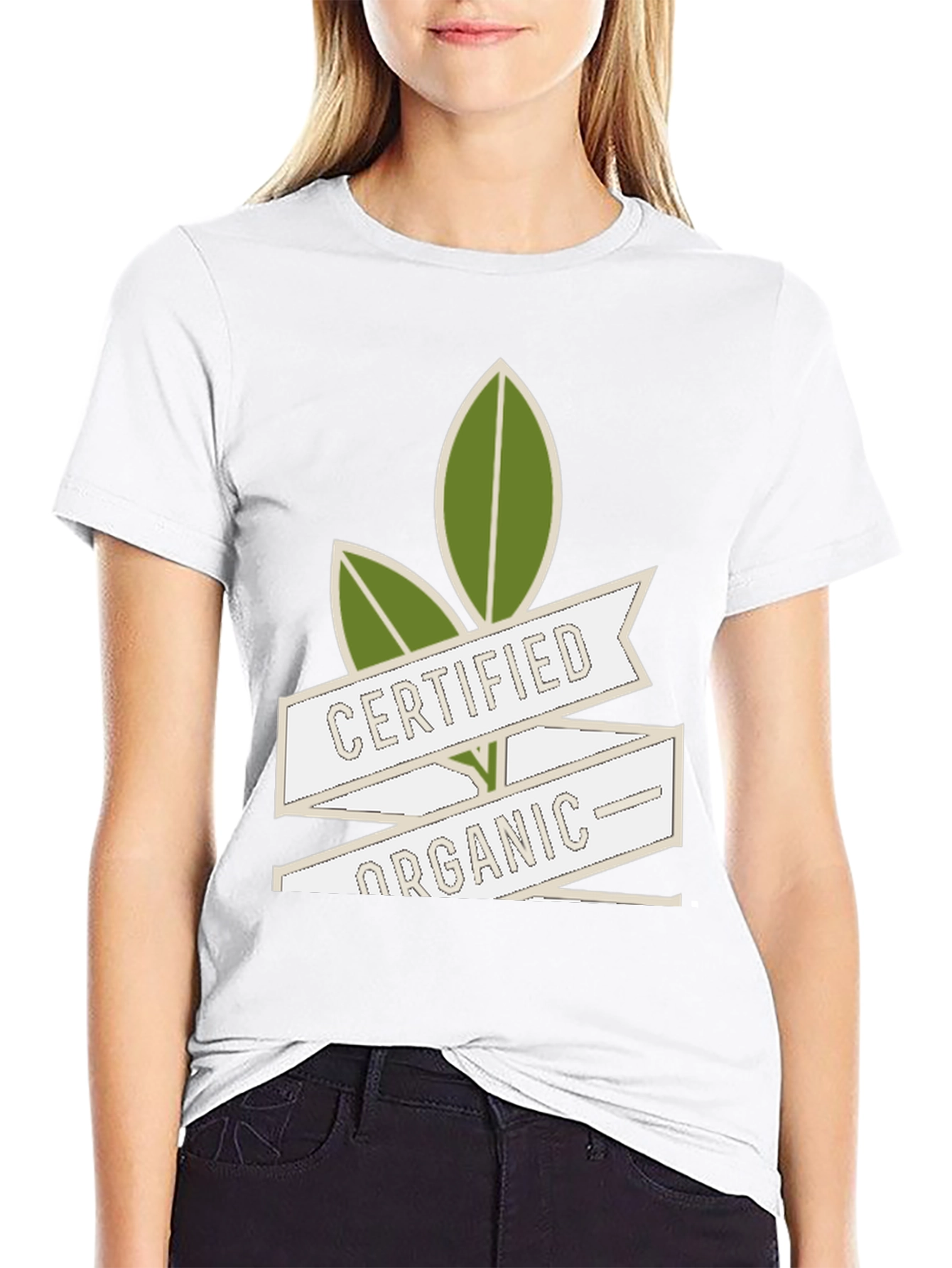Certified Organic Graphic Tee - Eco-Friendly
