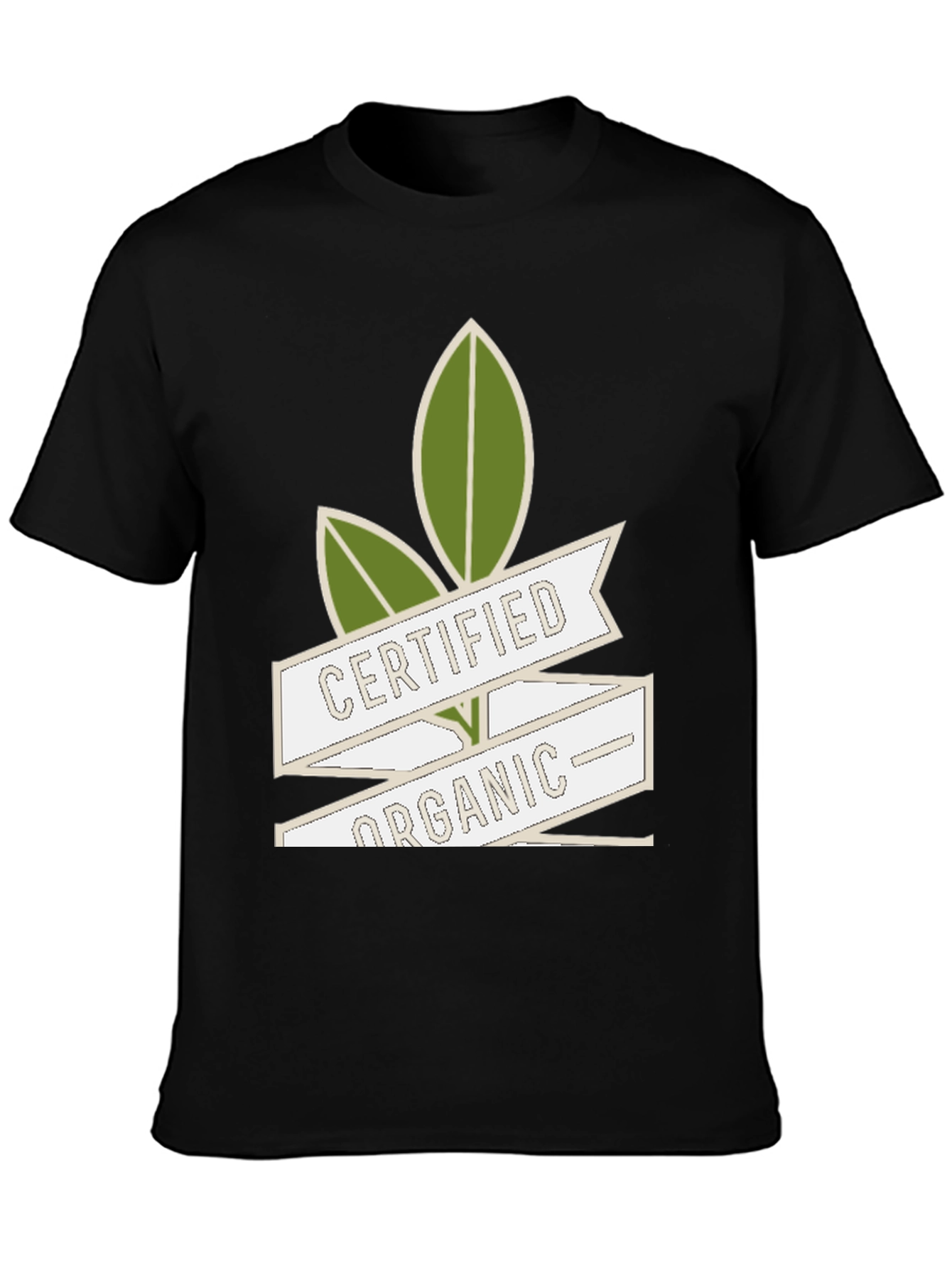 Certified Organic Graphic Tee - Eco-Friendly