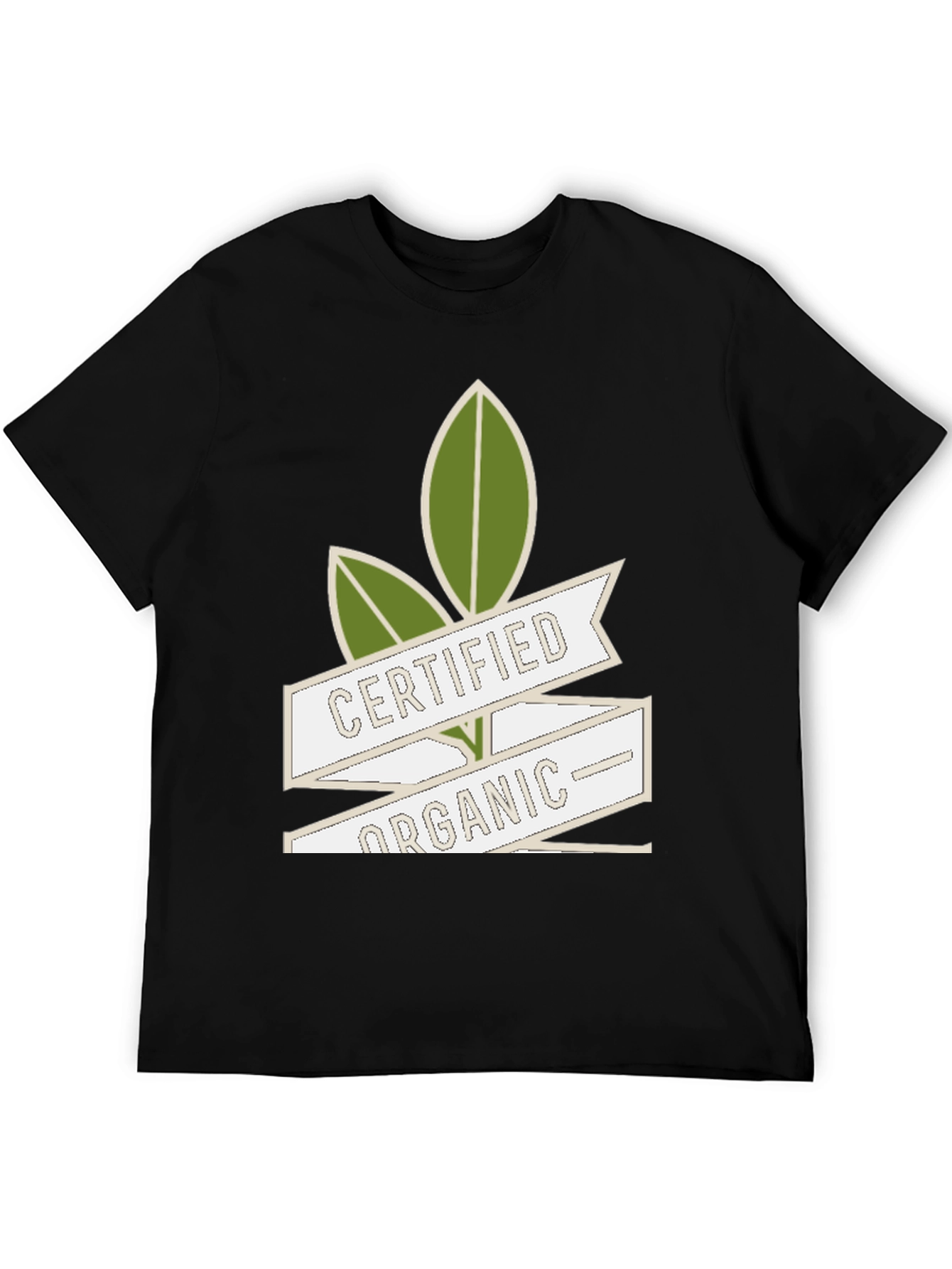 Certified Organic Graphic Tee - Eco-Friendly