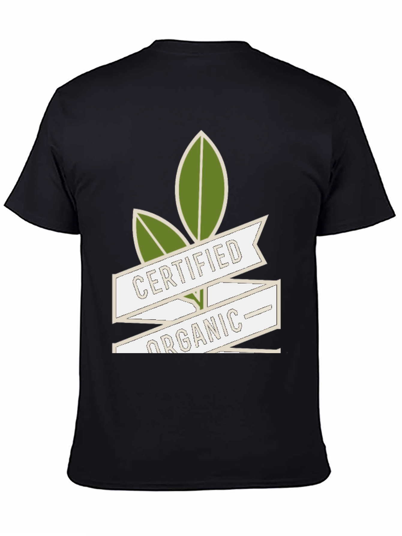 Certified Organic Graphic Tee - Eco-Friendly