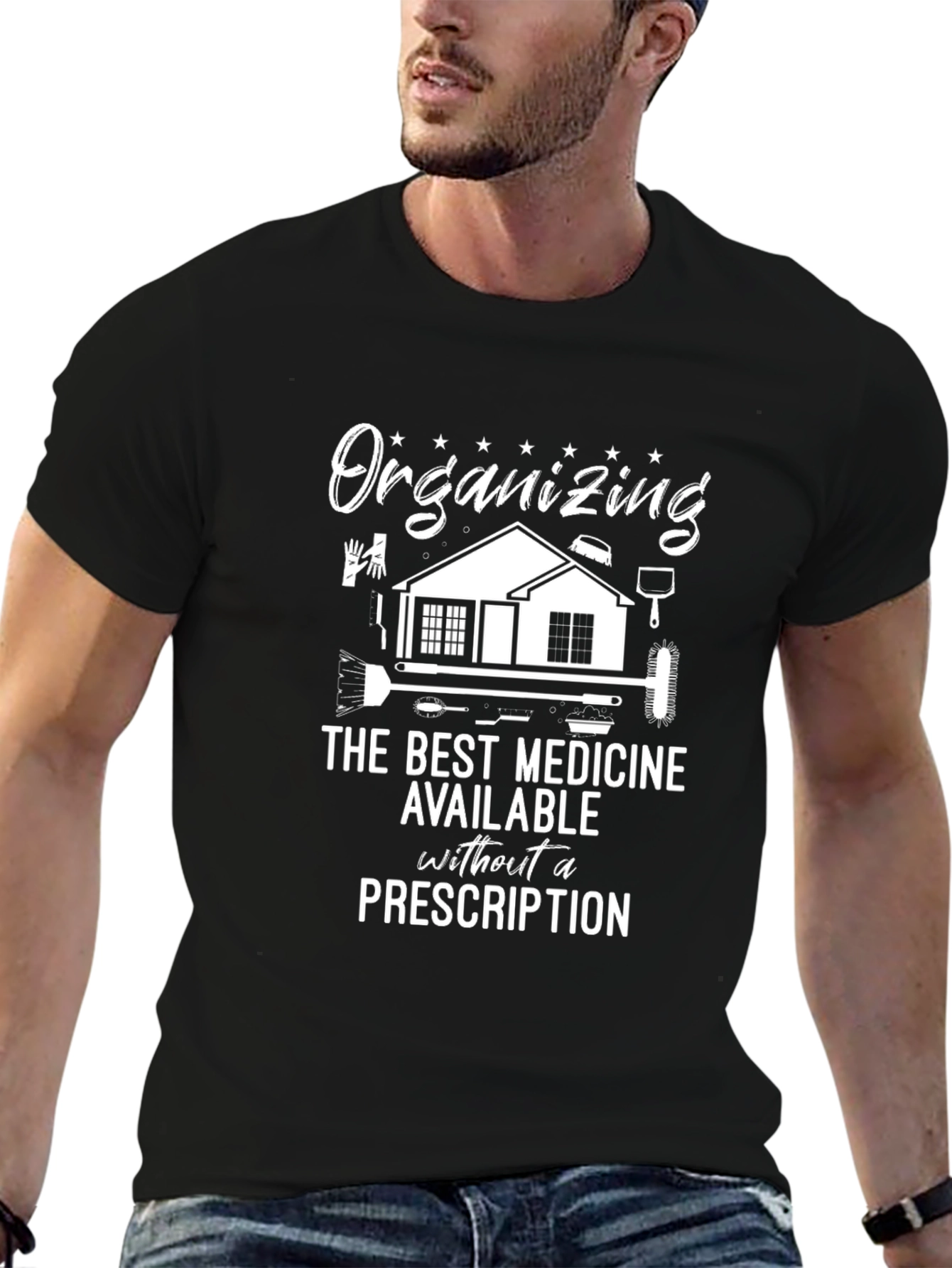 Organizing is the Best Medicine Graphic T-Shirt