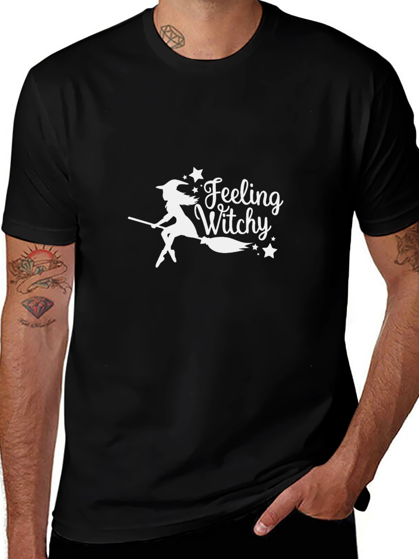Feeling Witchy Black T-Shirt