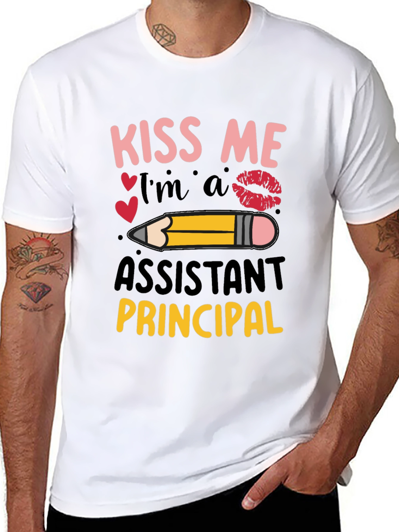 Kiss Me Im an Assistant Principal T-Shirt