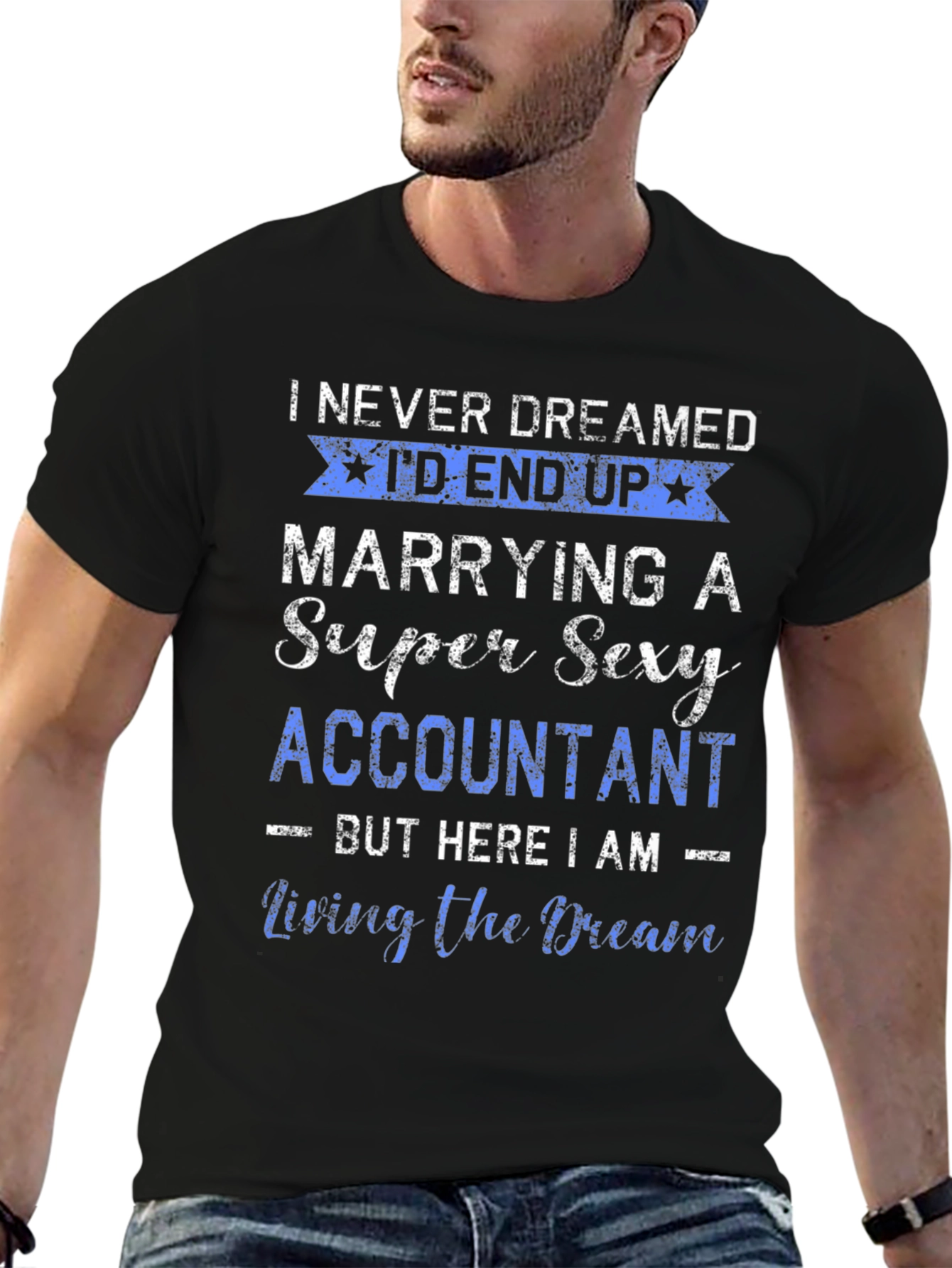 Funny Accountant Husband T-Shirt: Super Sexy Wife Gift