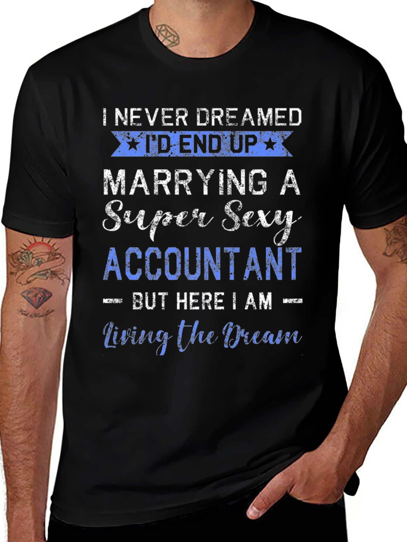 Funny Accountant Husband T-Shirt: Super Sexy Wife Gift