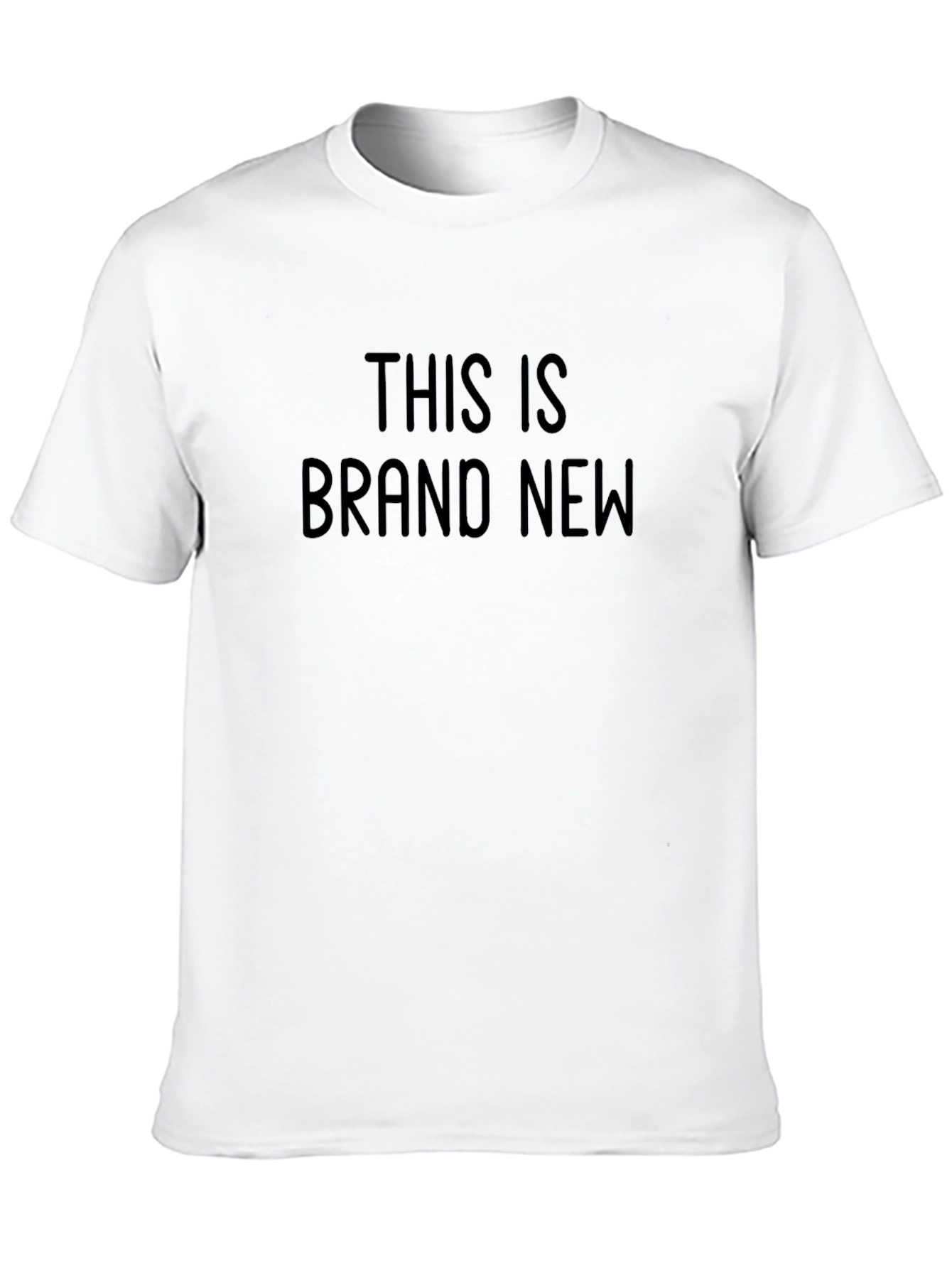 This is Brand New Black Graphic Tee