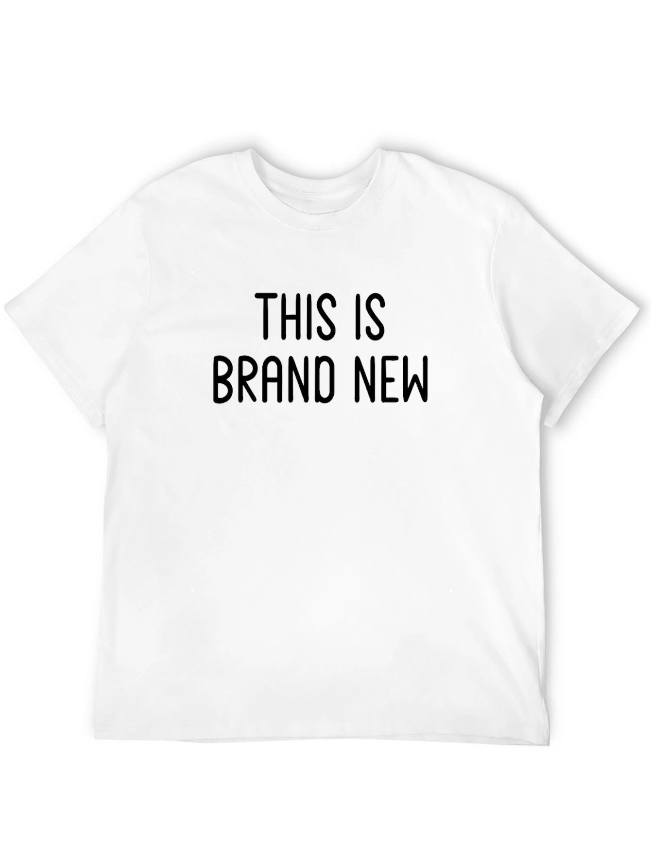 This is Brand New Black Graphic Tee