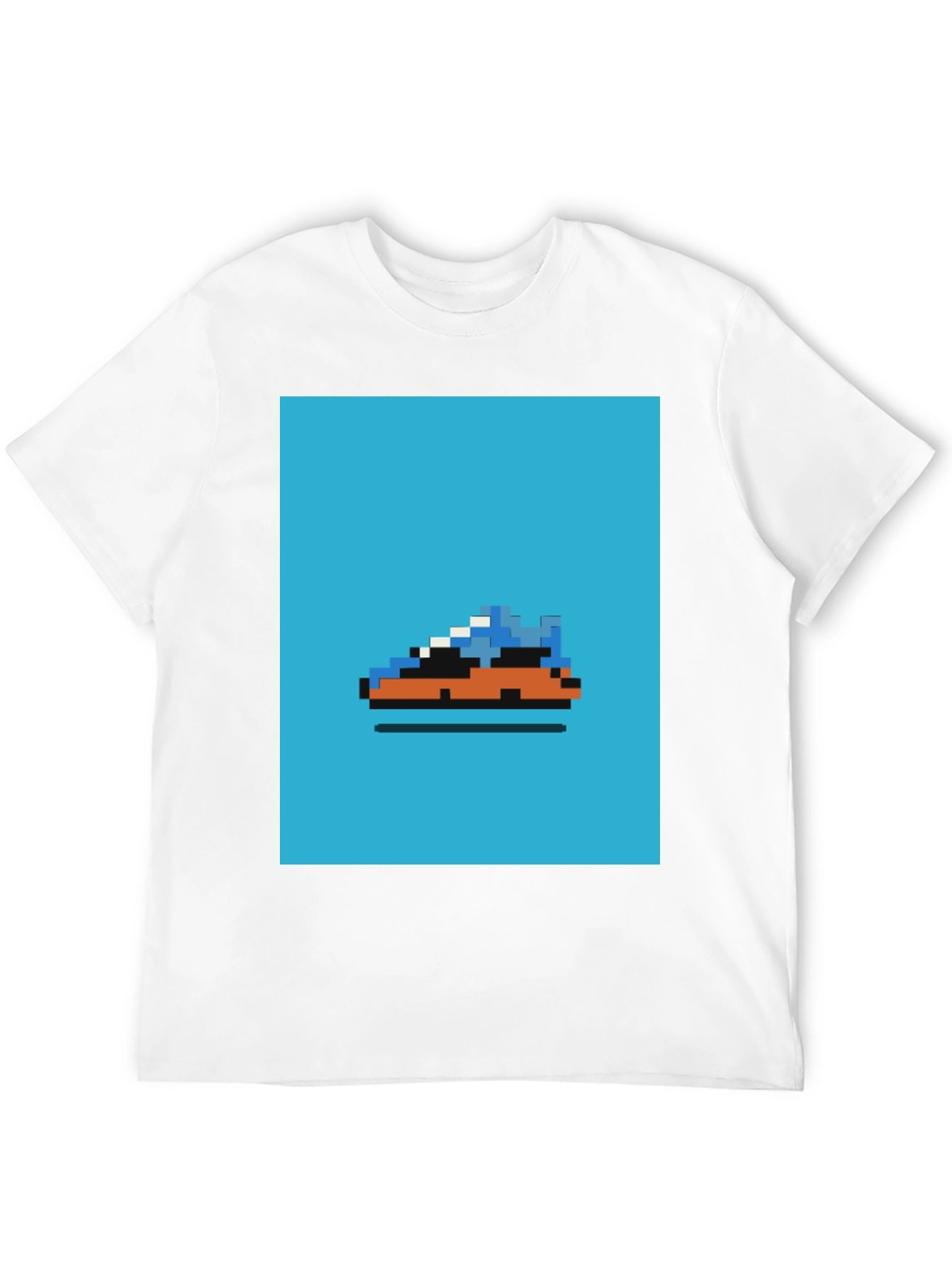 Pixel Sneaker T-Shirt - Retro Gaming Style