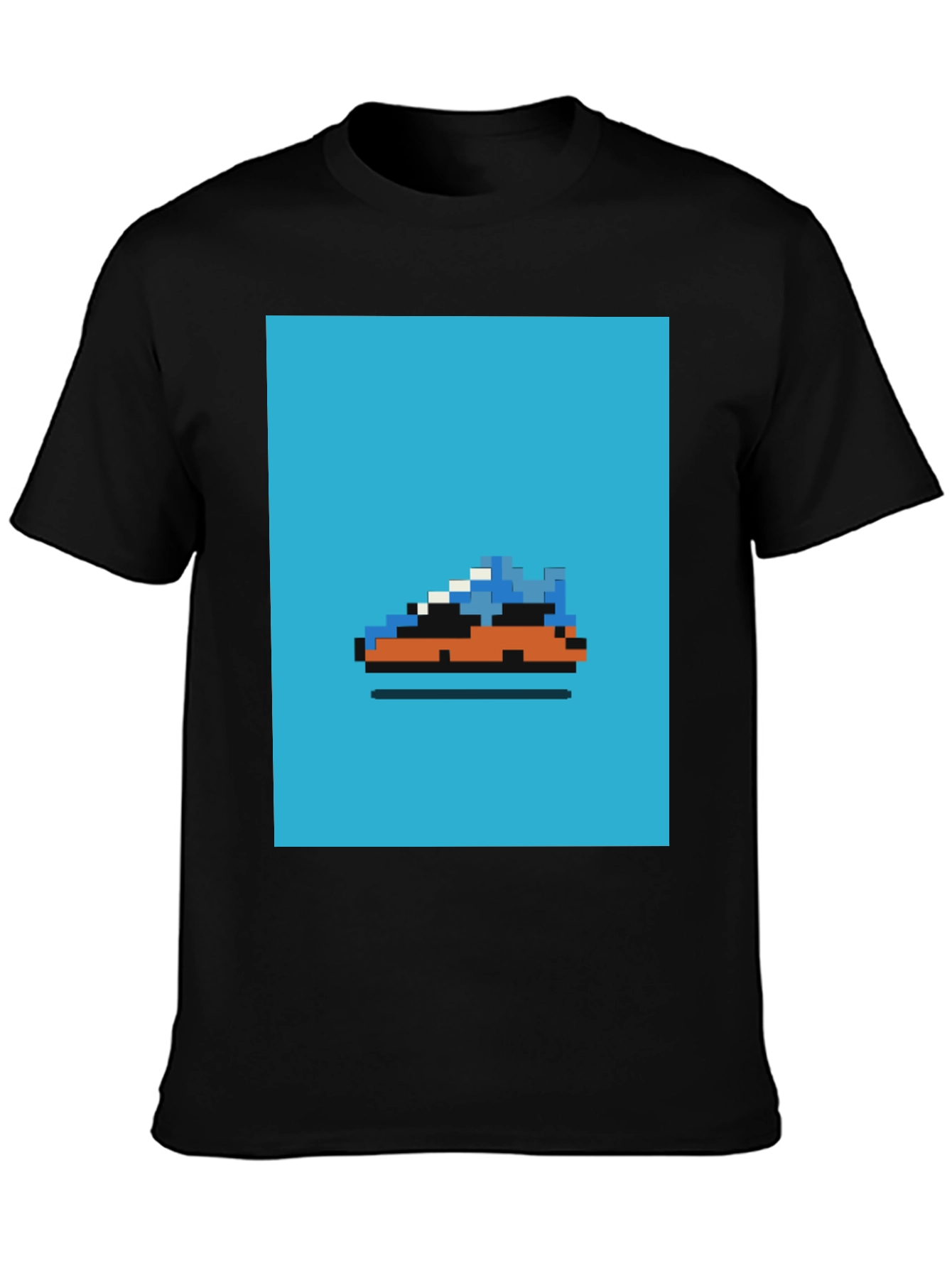 Pixel Sneaker T-Shirt - Retro Gaming Style