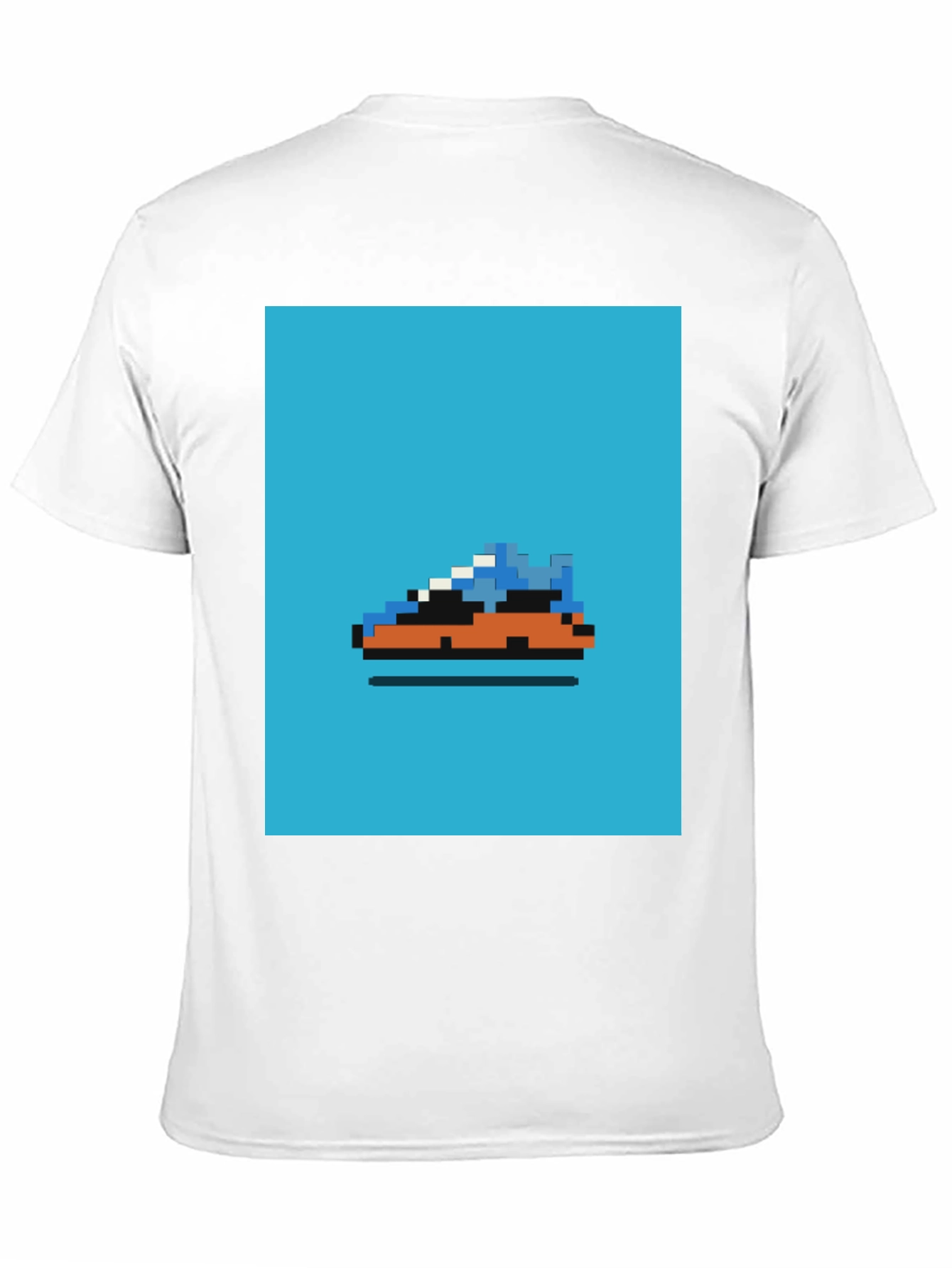 Pixel Sneaker T-Shirt - Retro Gaming Style