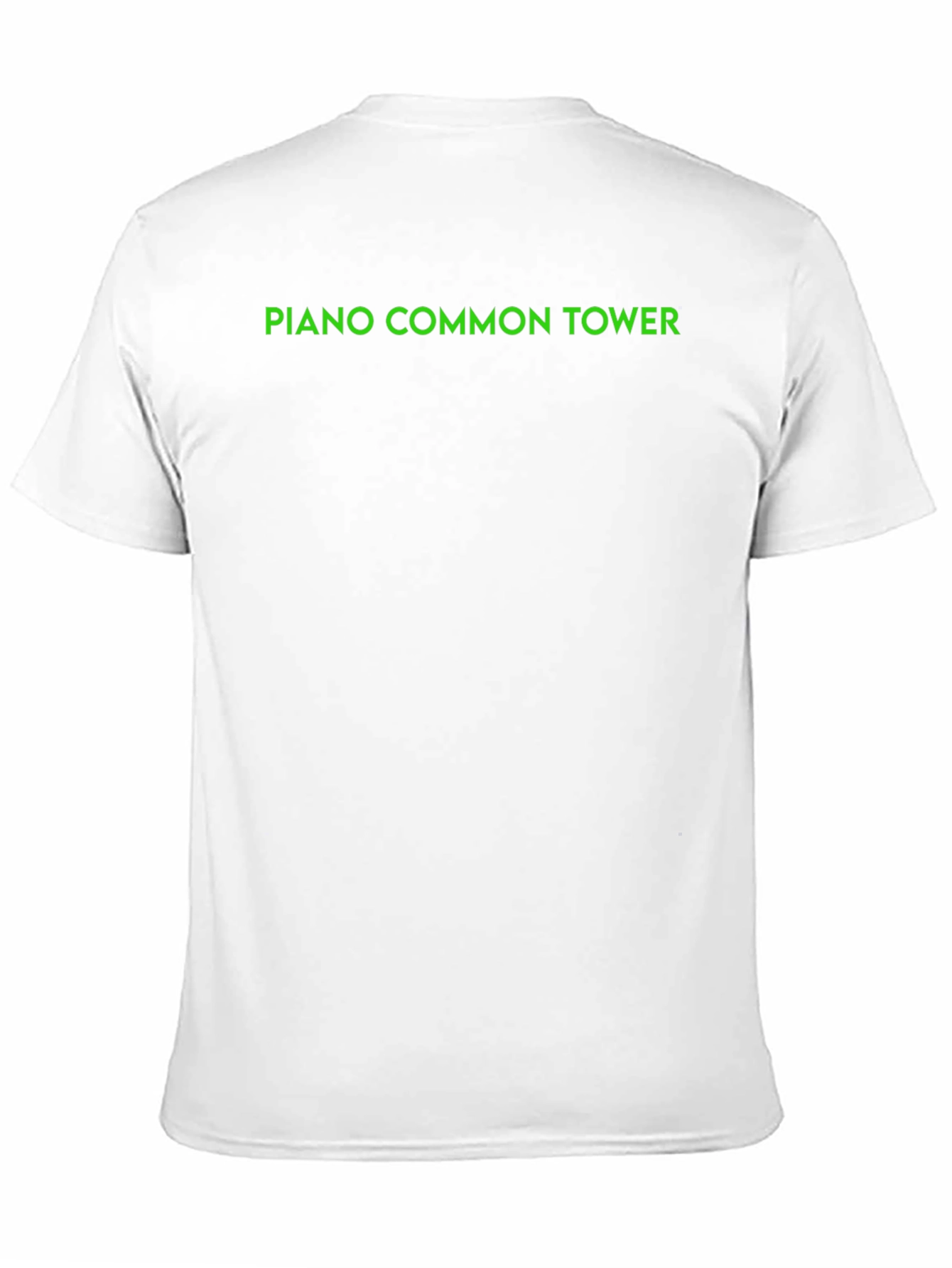 Piano Common Tower Graphic Tee - Black