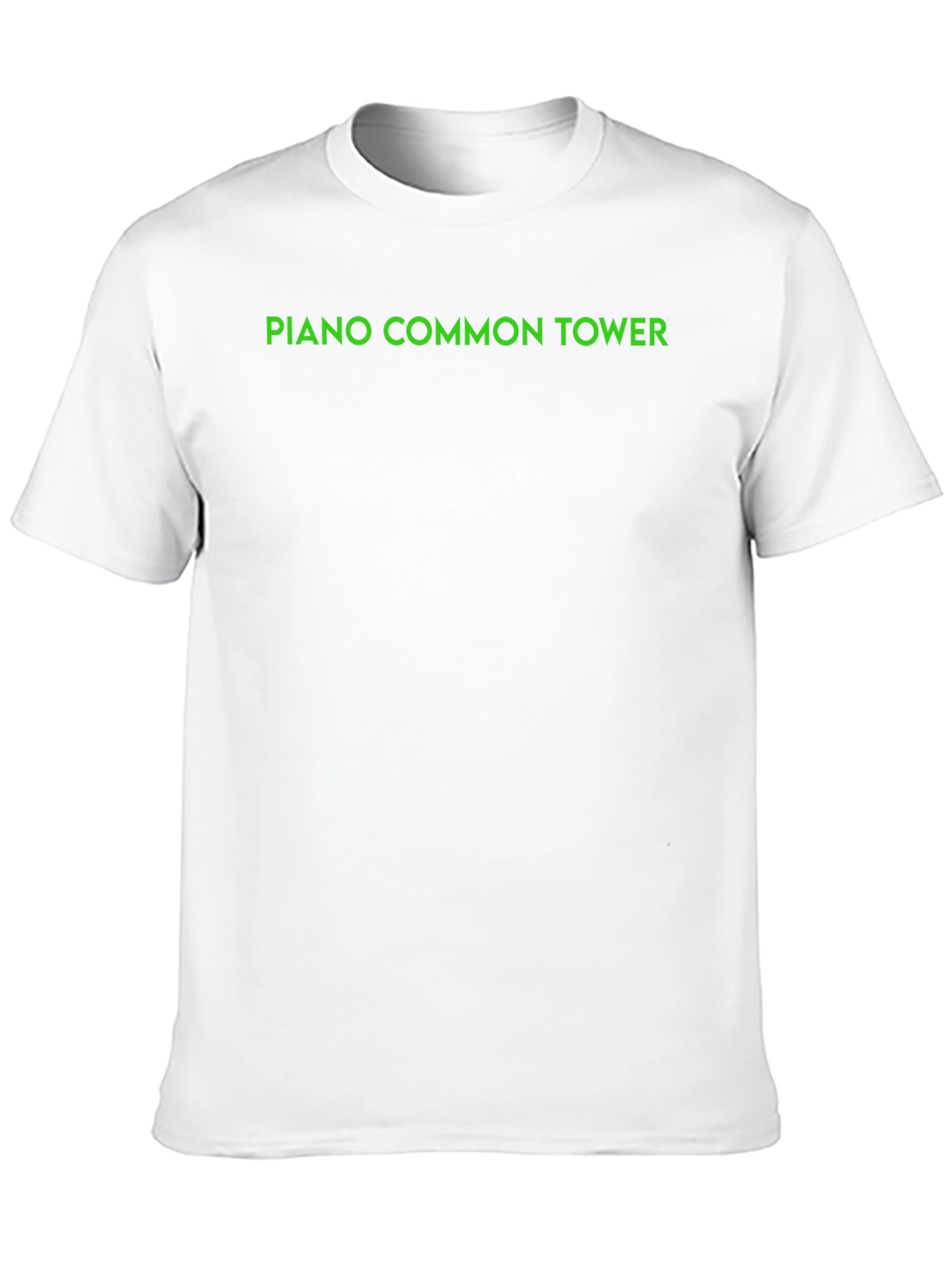 Piano Common Tower Graphic Tee - Black