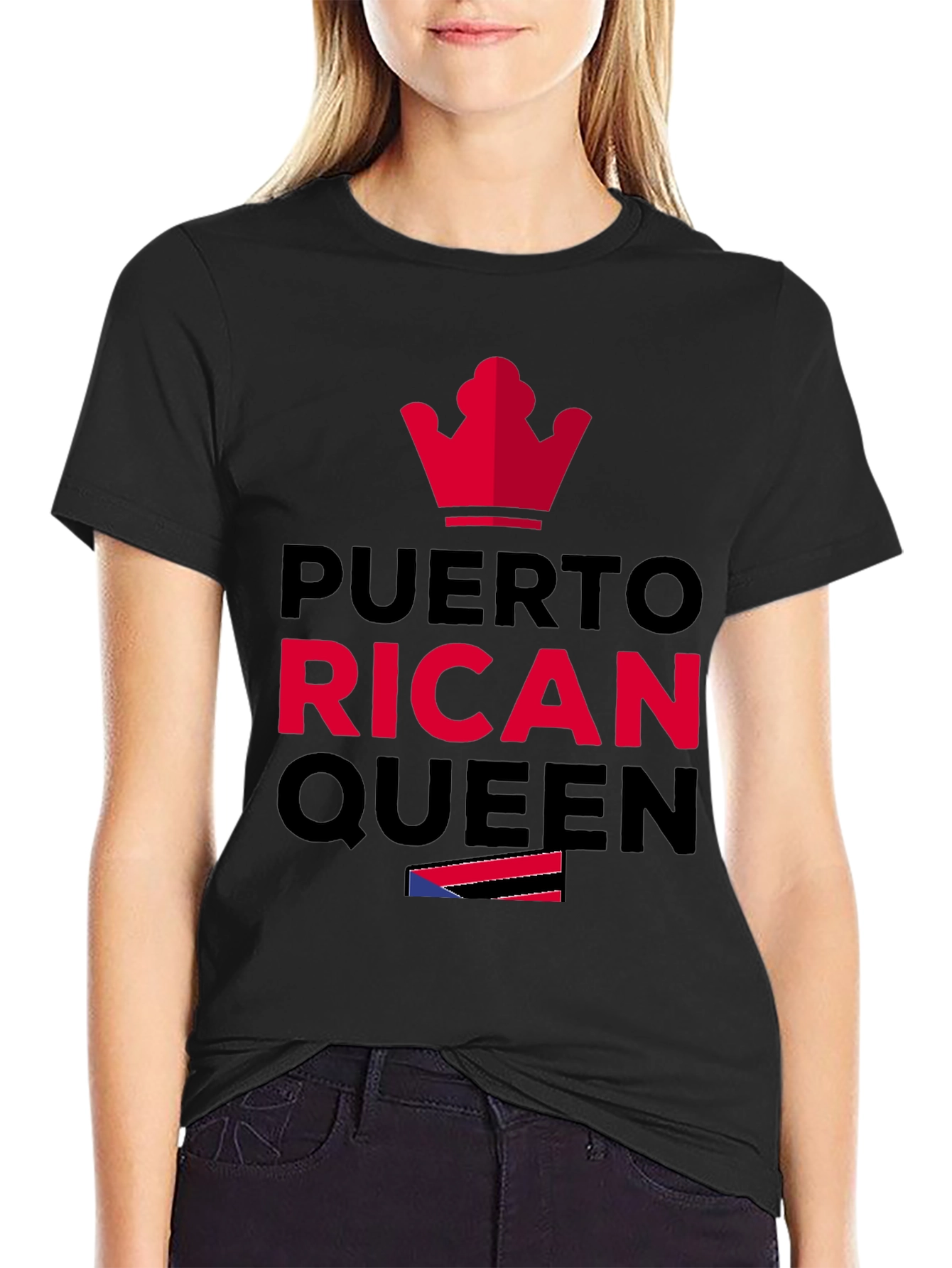 Puerto Rican Queen Graphic T-Shirt