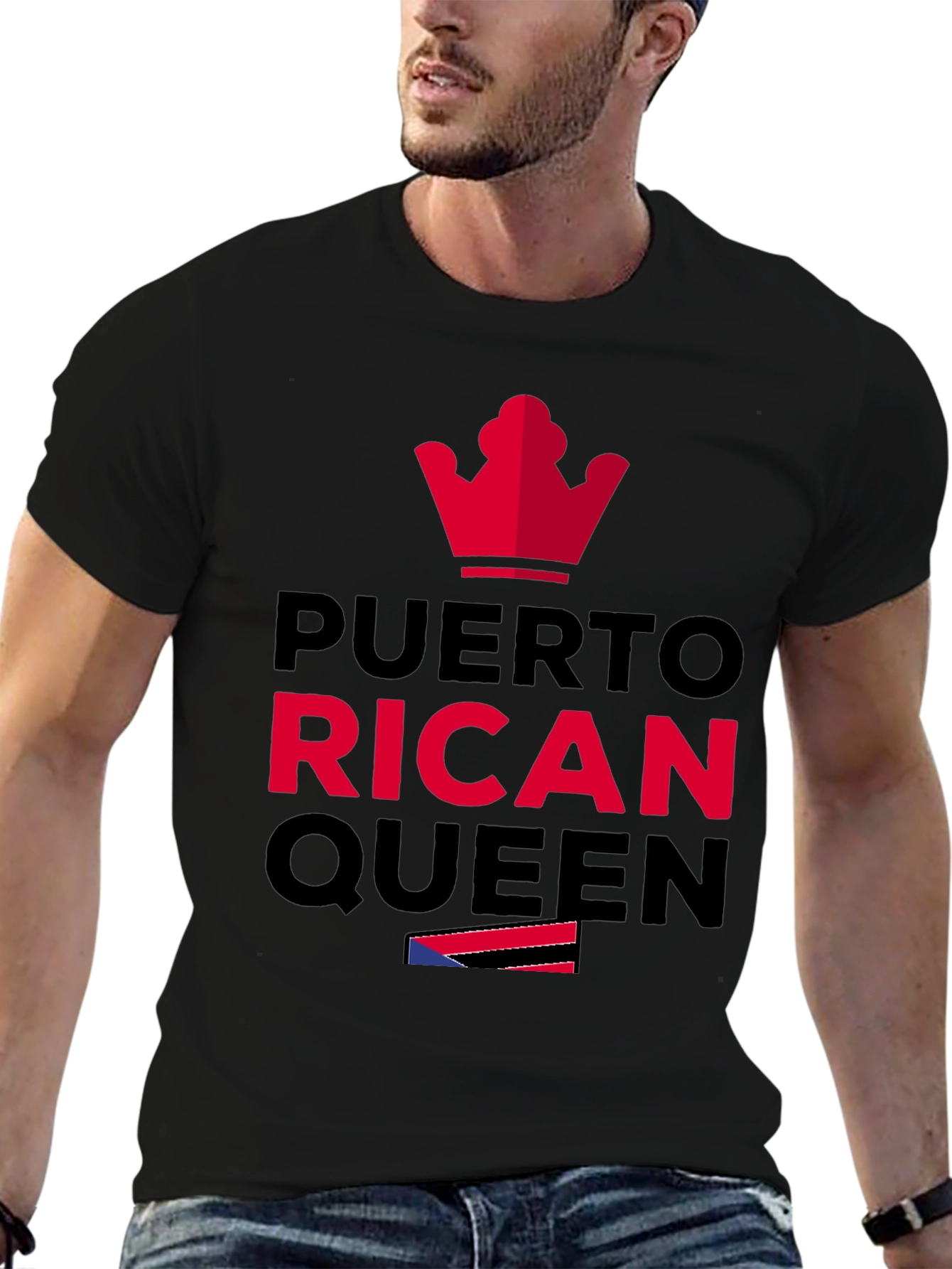 Puerto Rican Queen Graphic T-Shirt