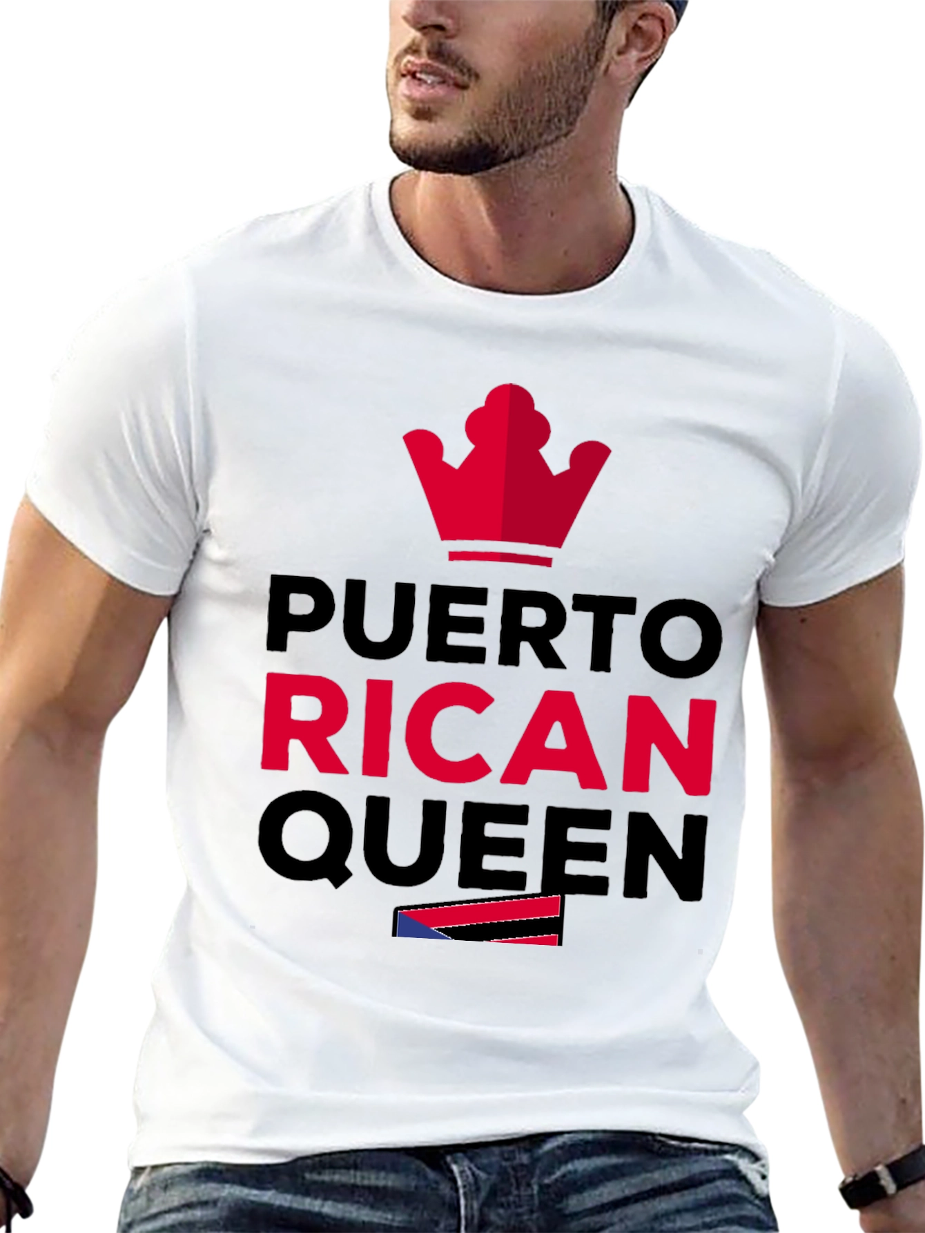 Puerto Rican Queen Graphic T-Shirt