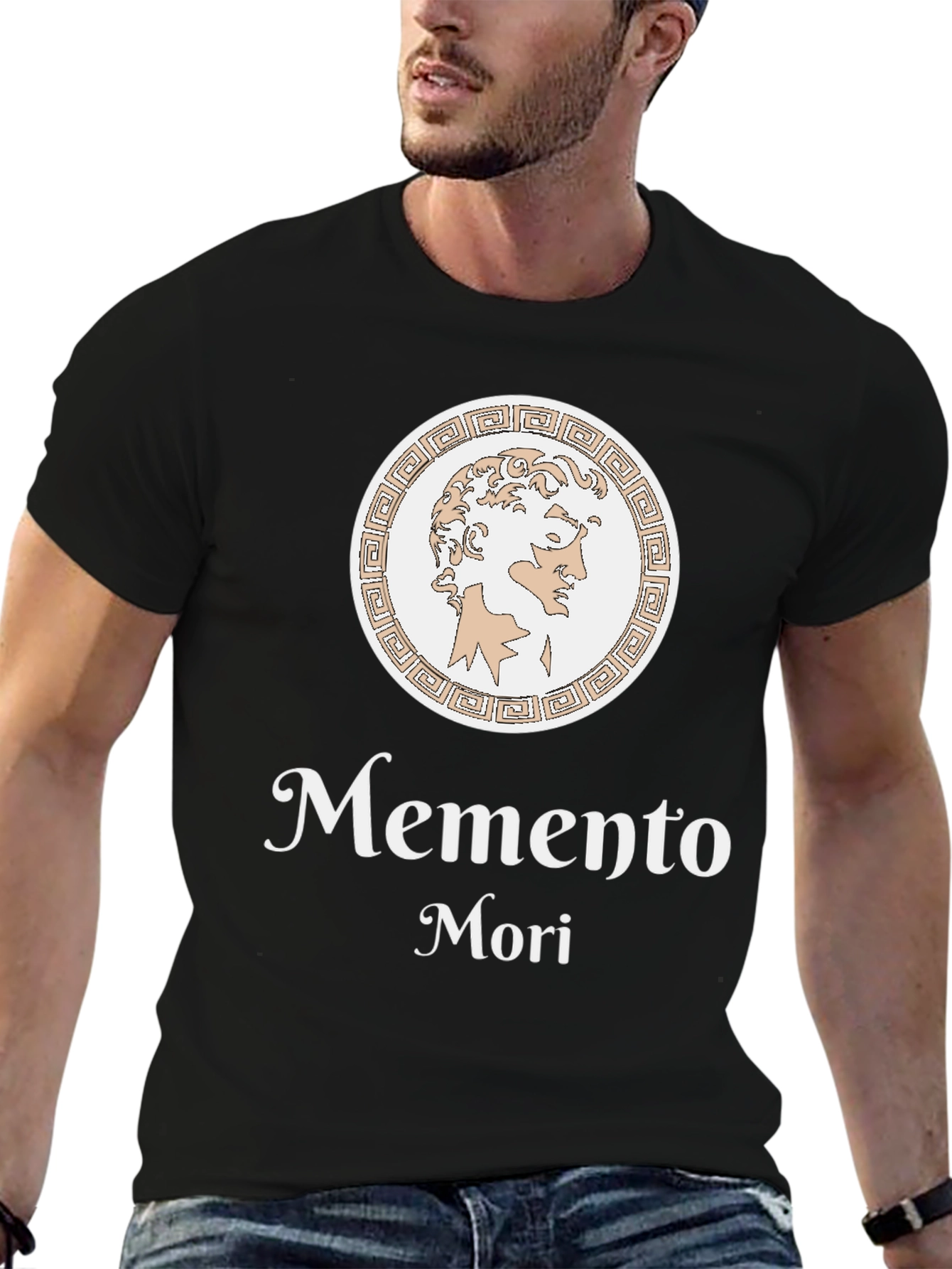 Memento Mori T-Shirt - Classical Philosophy Inspired Design