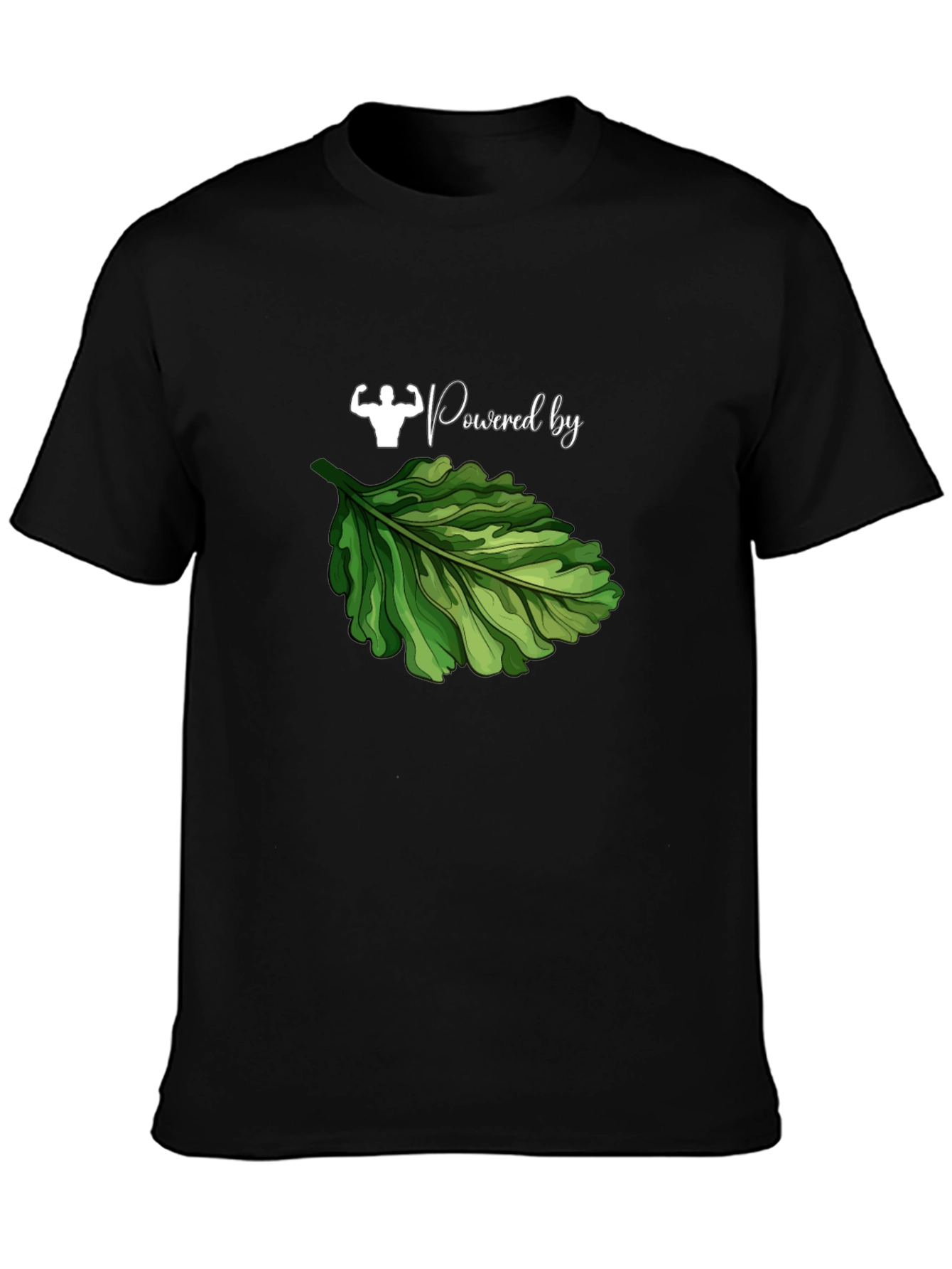 Powered by Greens Graphic Tee