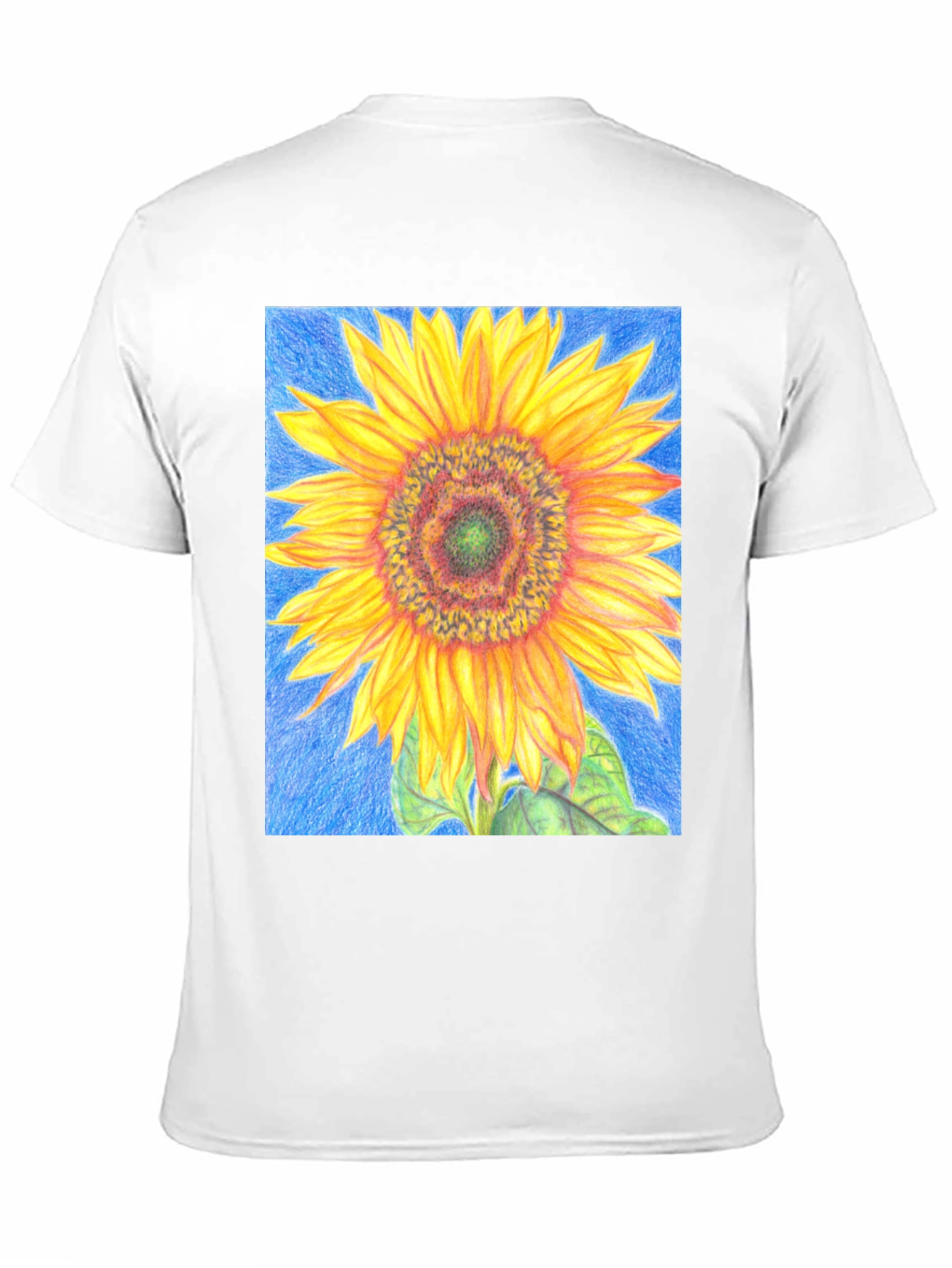Sunflower Graphic Tee - Vivid Floral Print