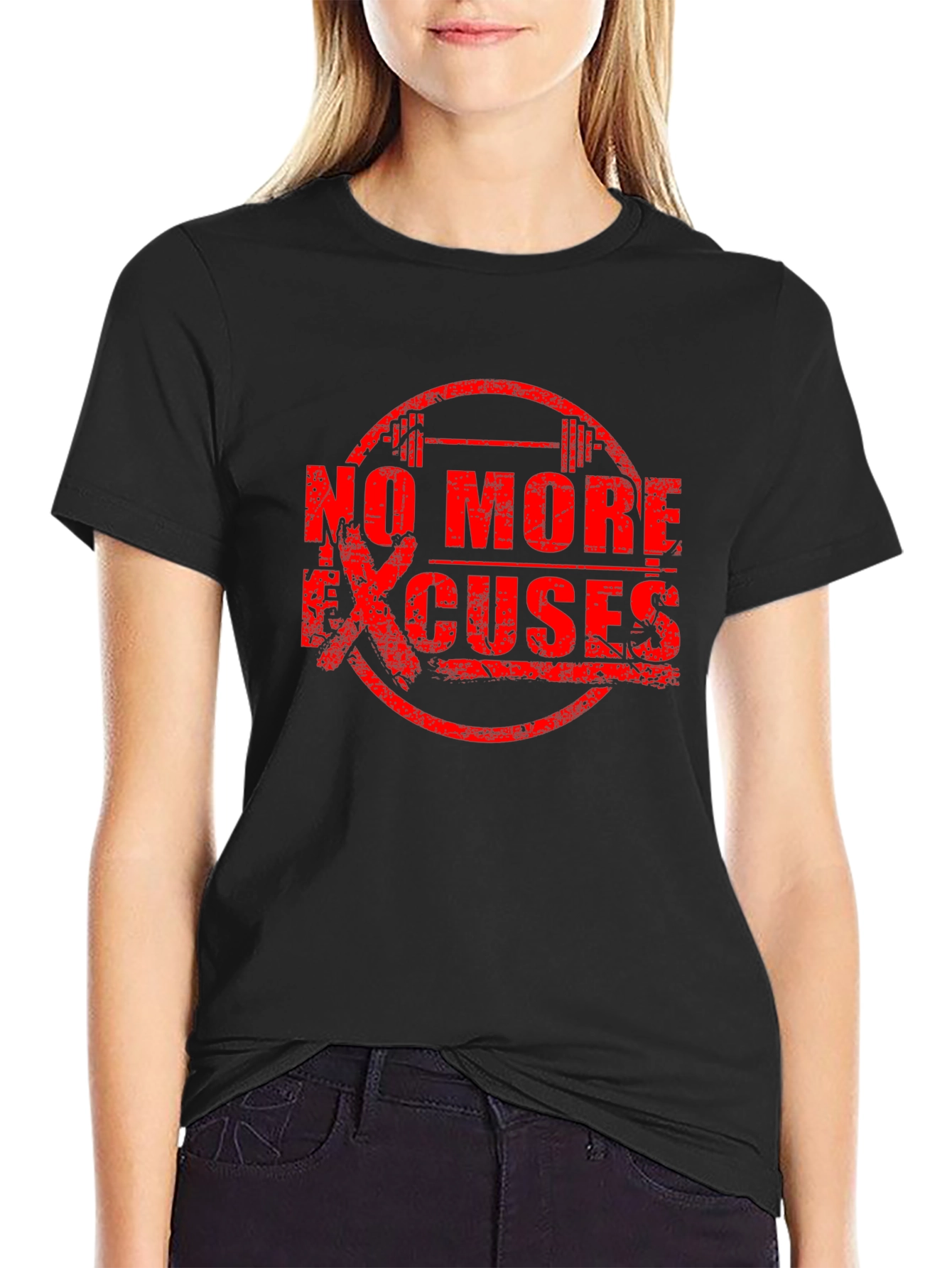 No More Excuses Gym Workout T-Shirt