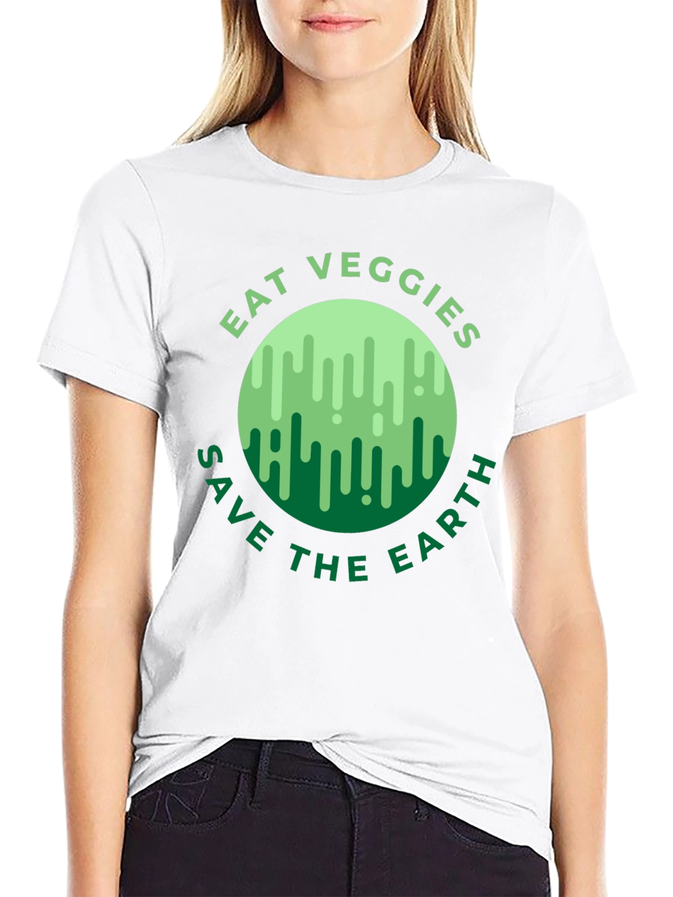 Eat Veggies Save Earth T-Shirt