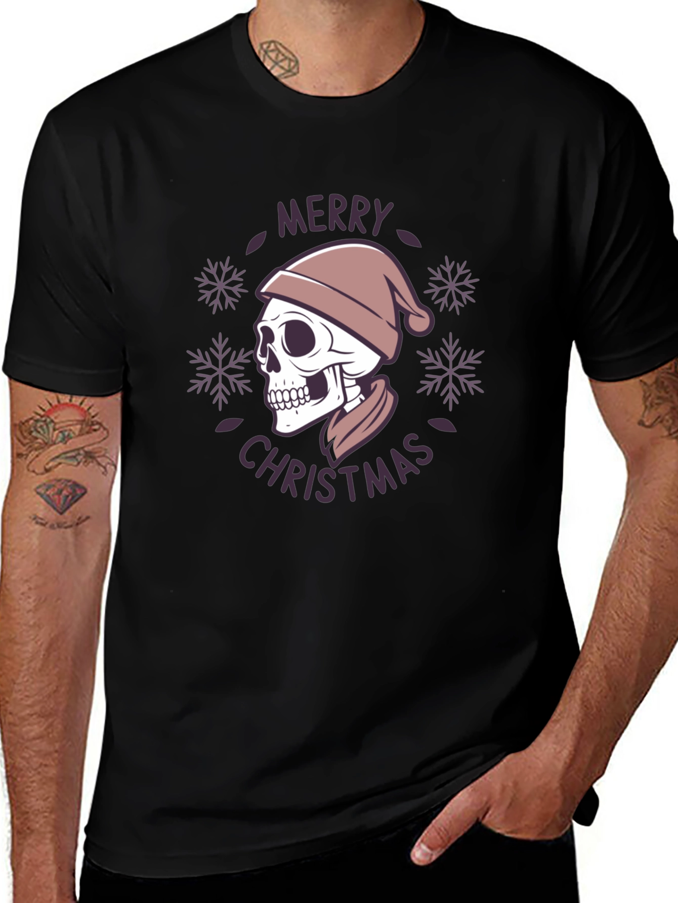 Merry Christmas Skeleton T-Shirt