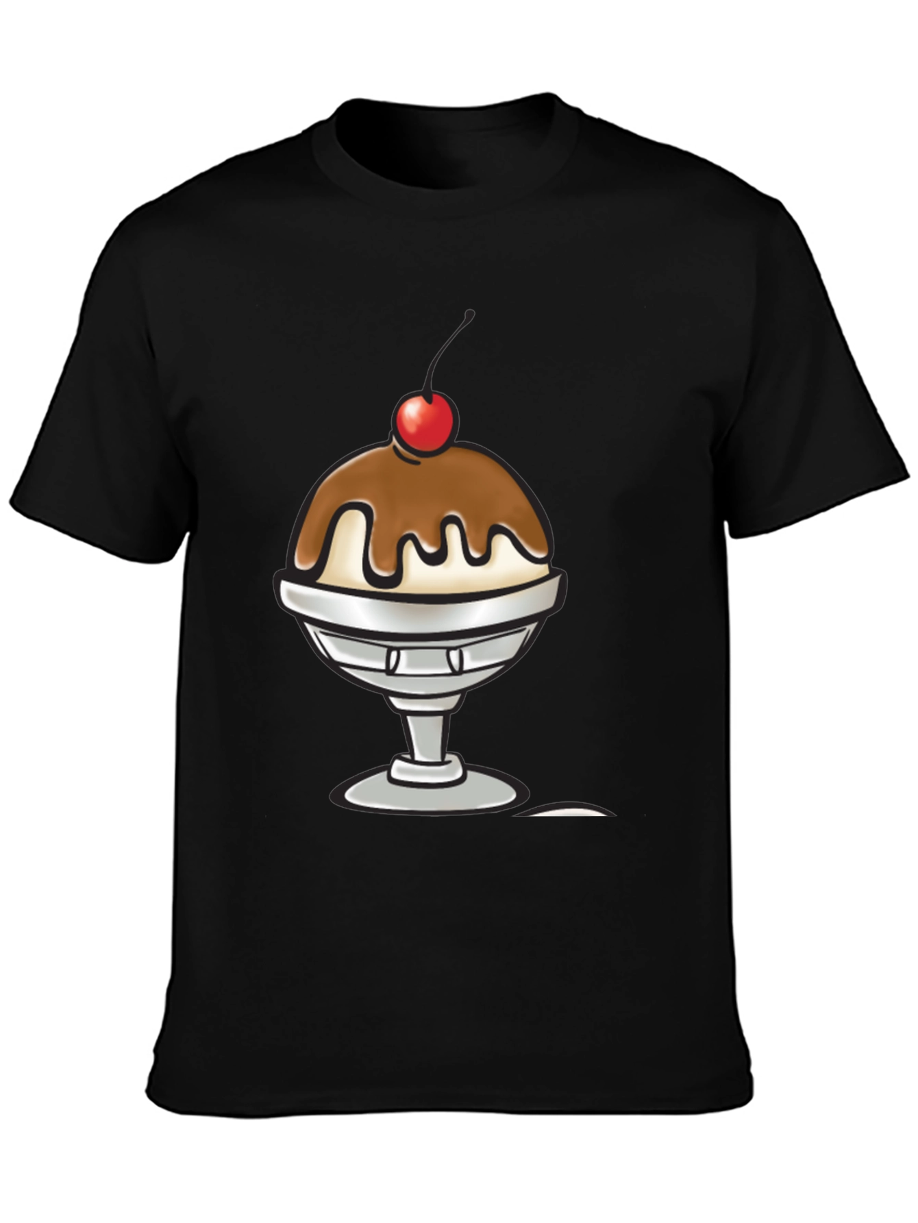 Ice Cream Sundae Graphic T-Shirt