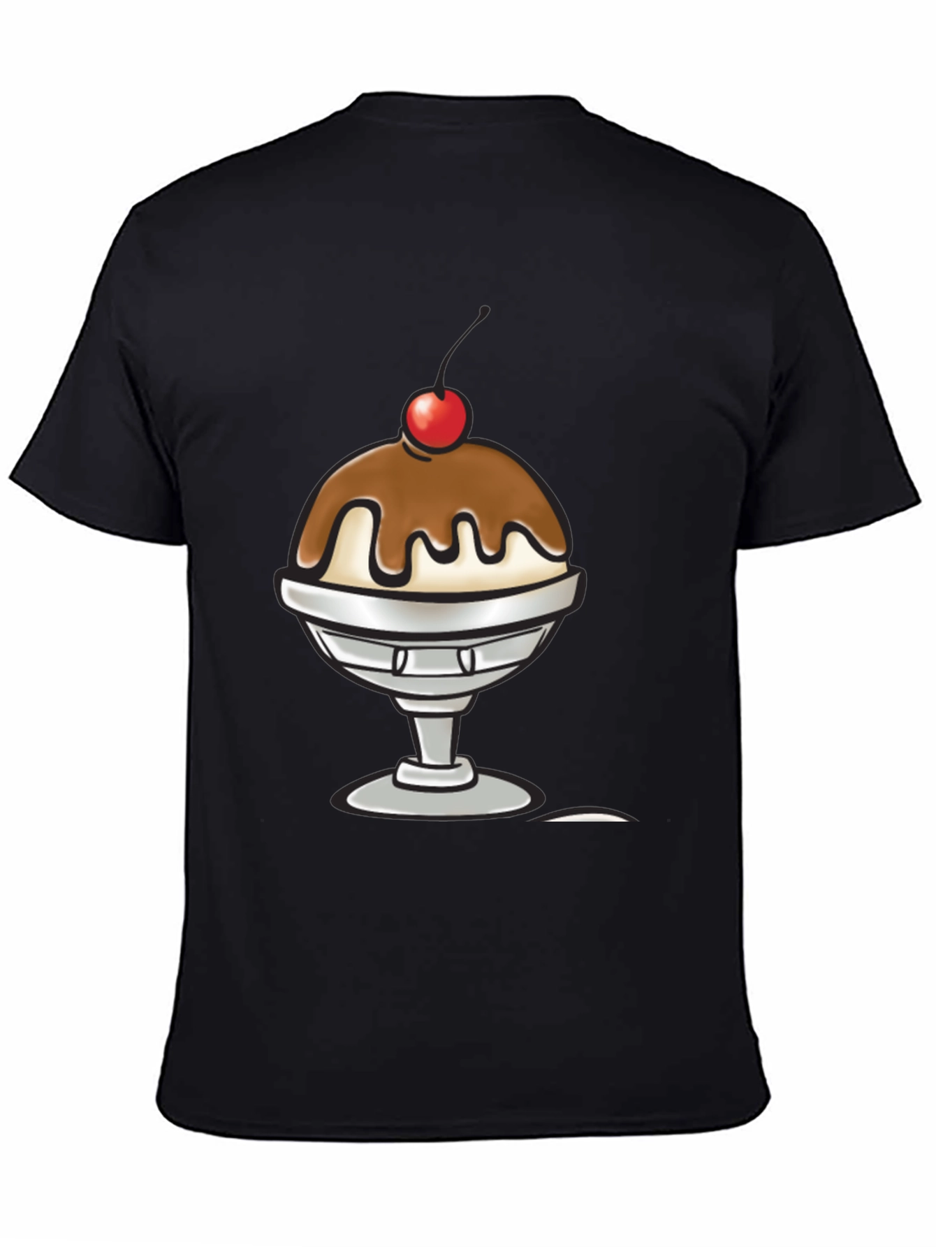Ice Cream Sundae Graphic T-Shirt