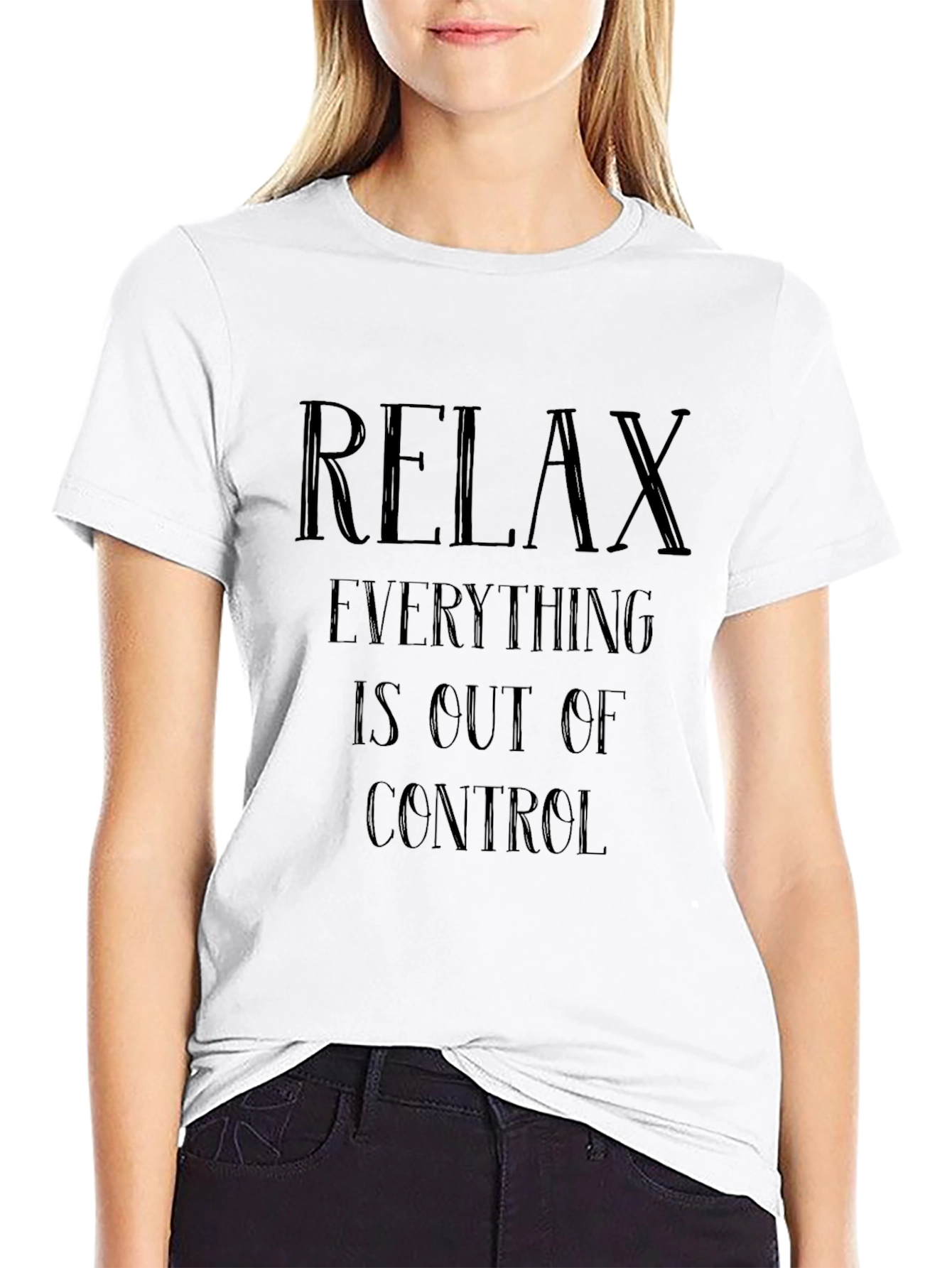 Relax T-Shirt - Out of Control Graphic Tee
