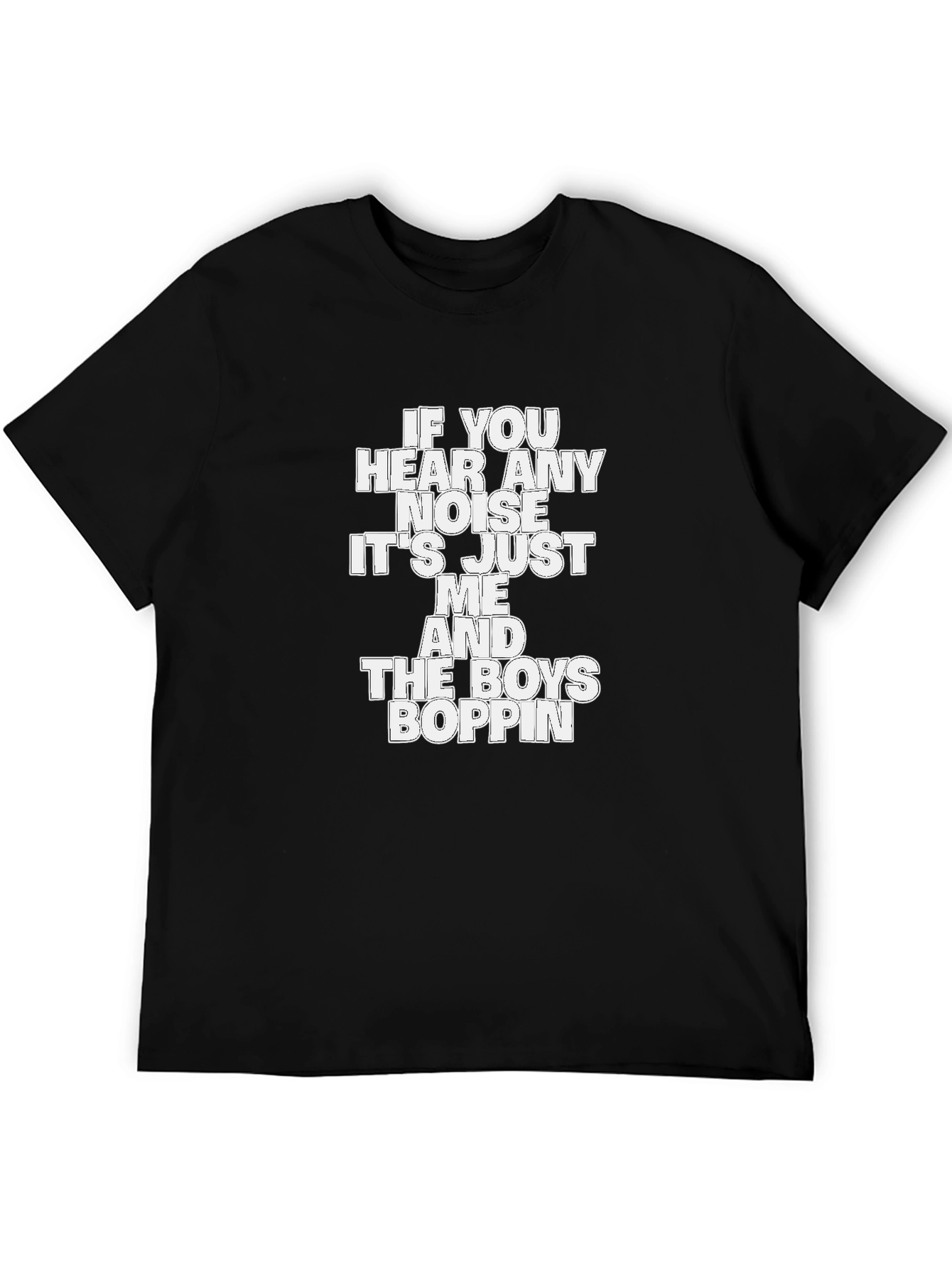 Funny Boppin Crew Neck T-Shirt