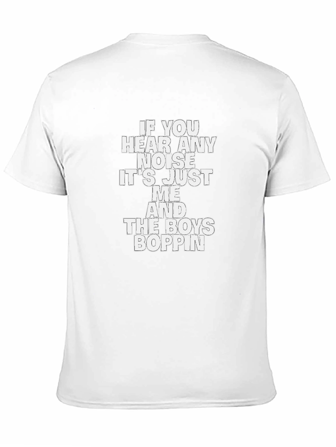 Funny Boppin Crew Neck T-Shirt