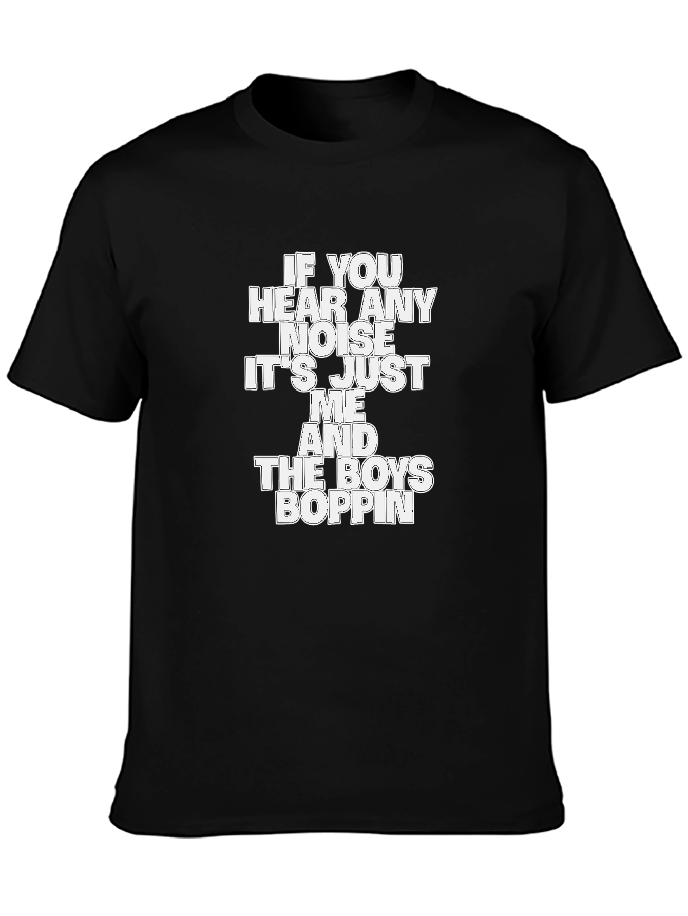 Funny Boppin Crew Neck T-Shirt