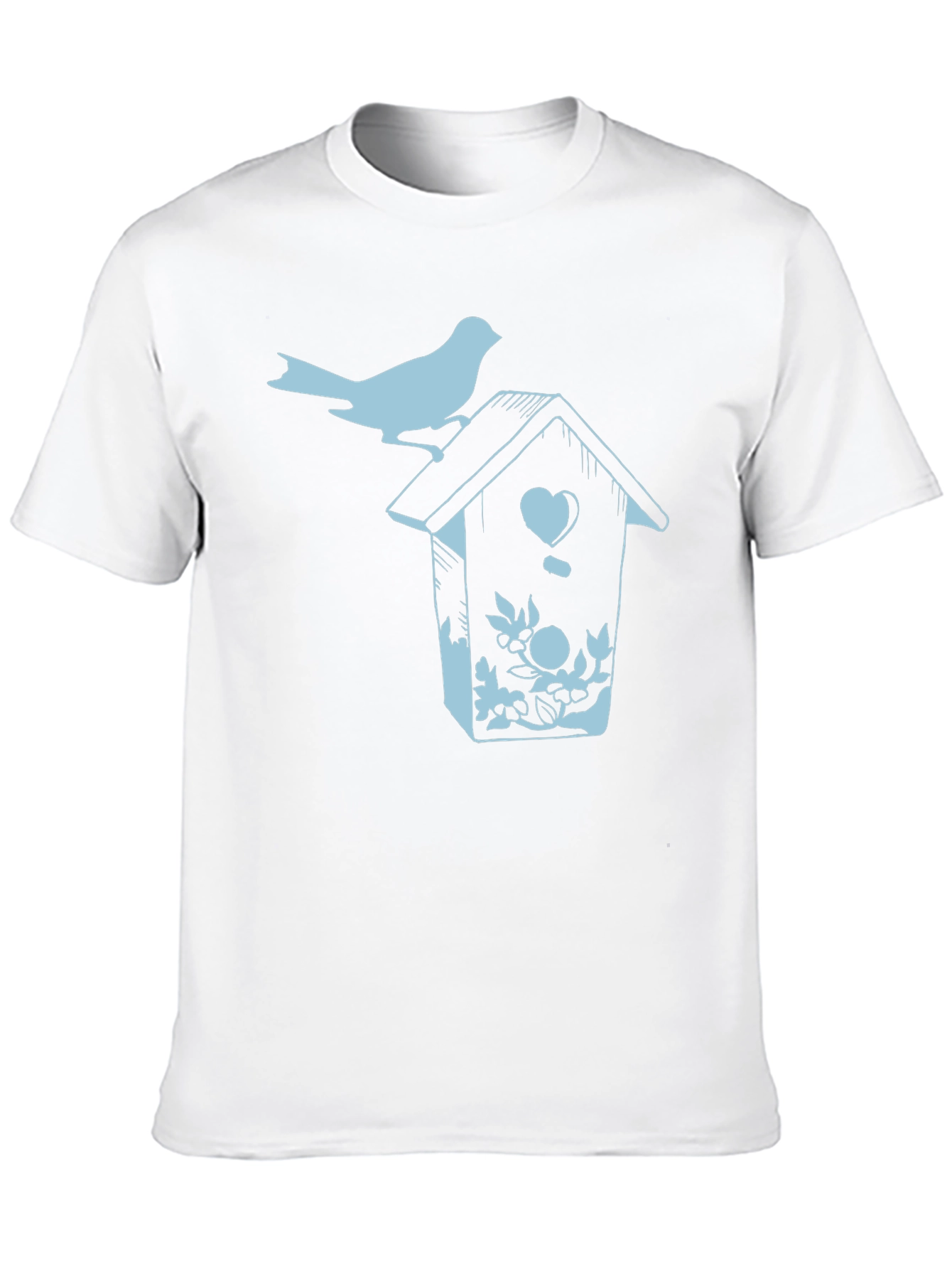 Birdhouse Graphic Print T-Shirt